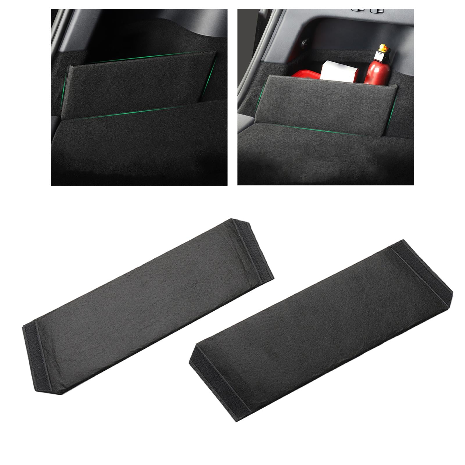 1Pc Tesla Model 3 Rear Trunk Organizer Trunk Stroage Accessories Left