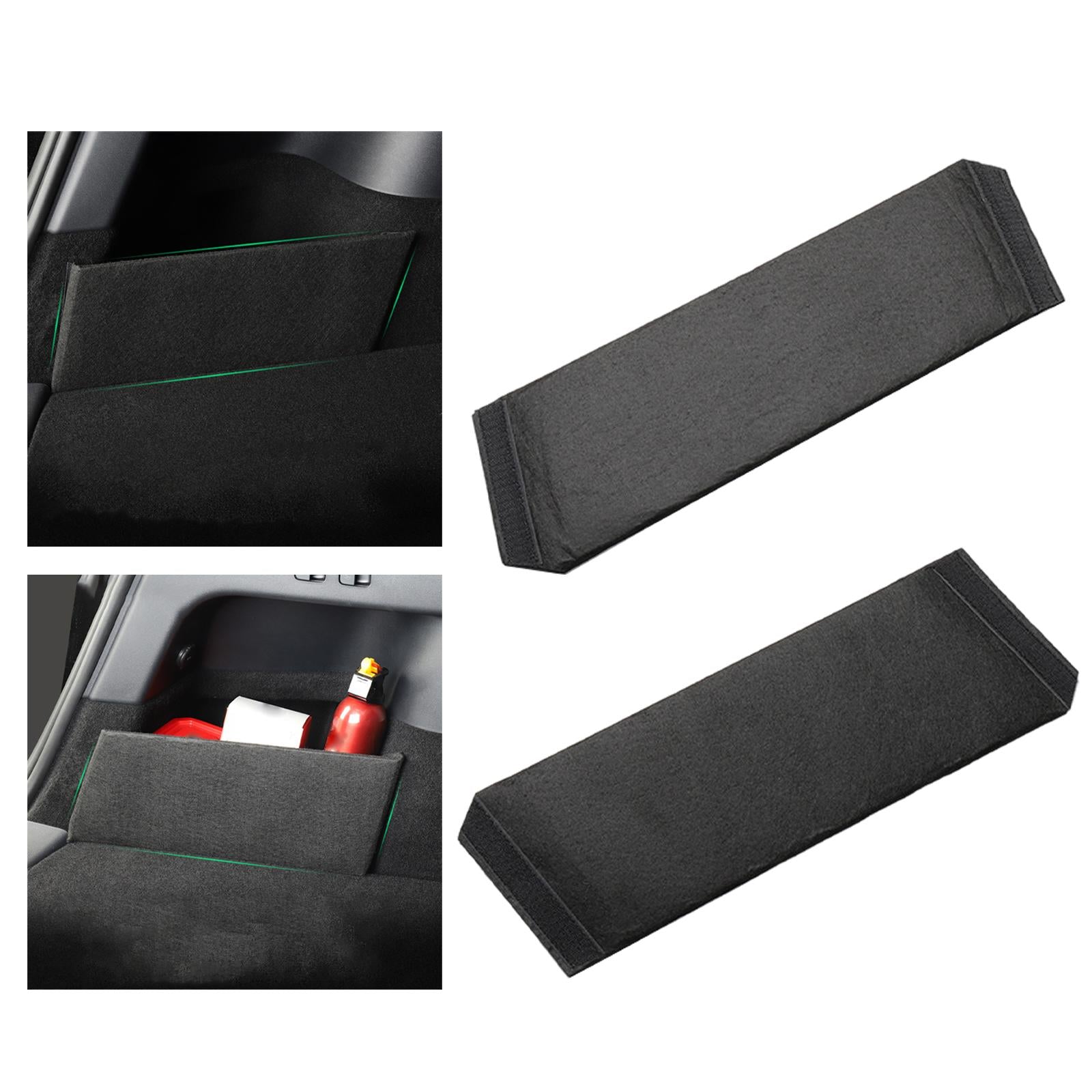 1Pc Tesla Model 3 Rear Trunk Organizer Trunk Stroage Accessories Left