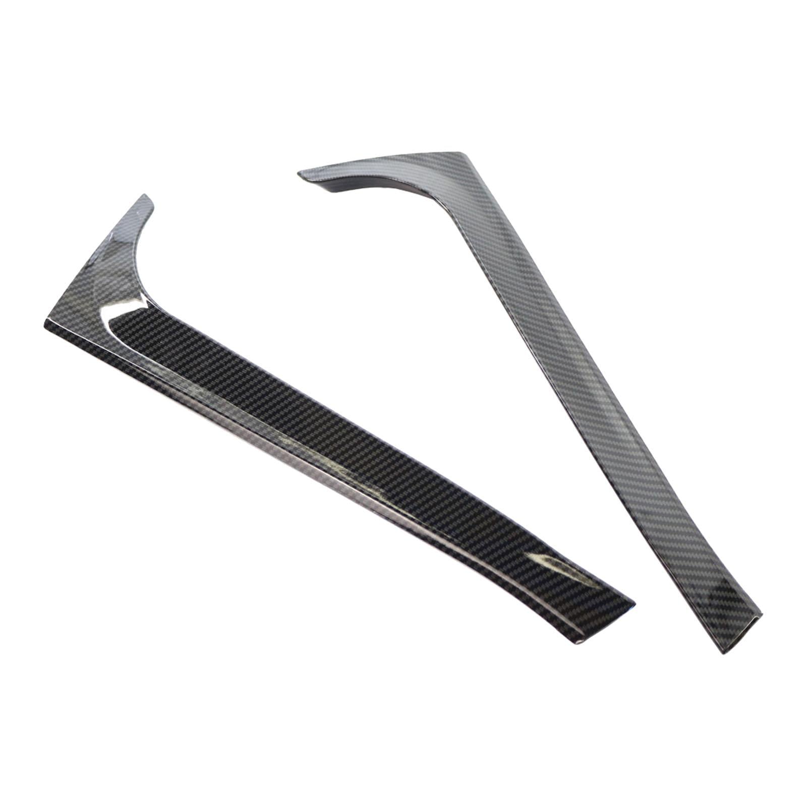 1Pair Rear Window Spoiler for VW Golf 6 MK6 Direct Replaces Durable