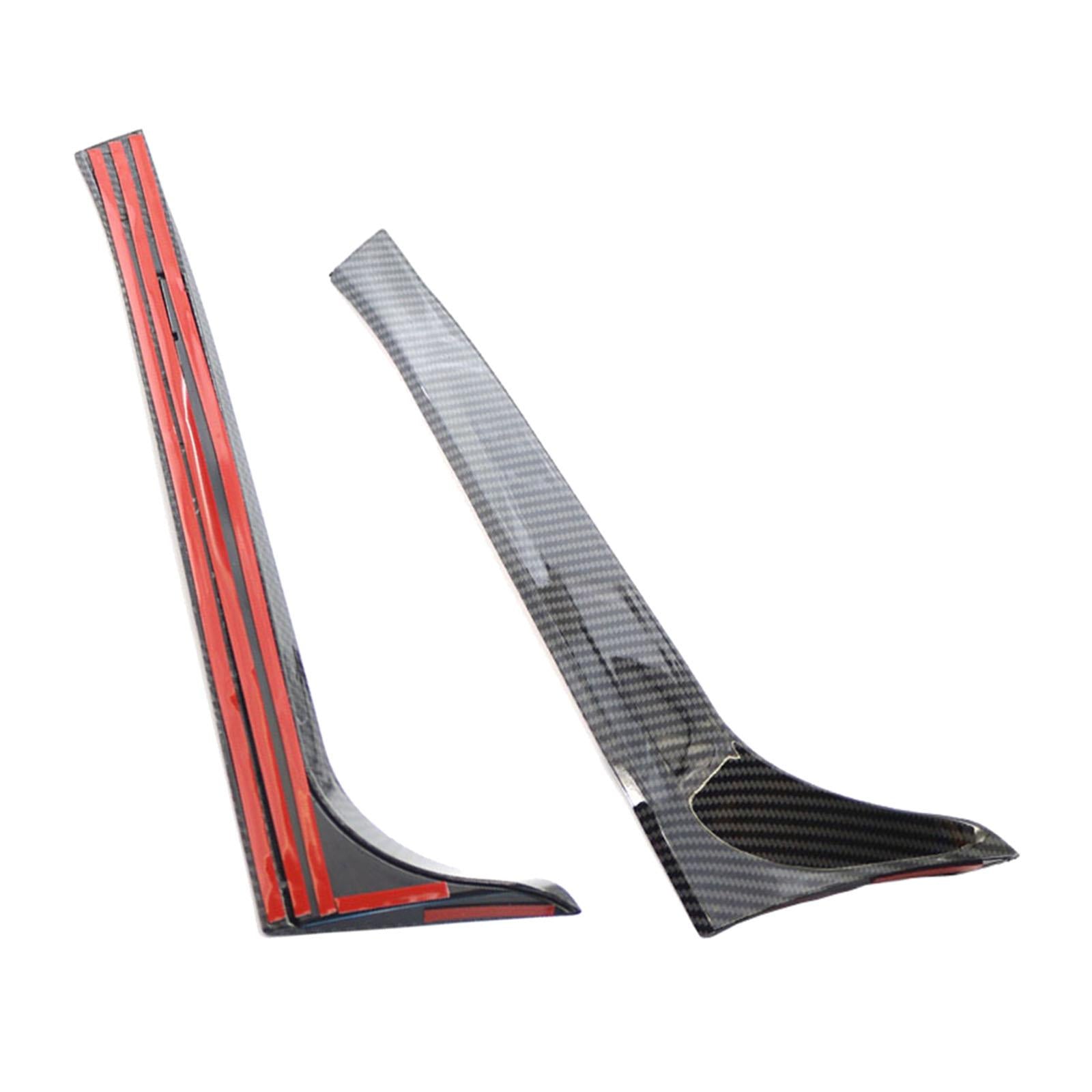 1Pair Rear Window Spoiler for VW Golf 6 MK6 Direct Replaces Durable
