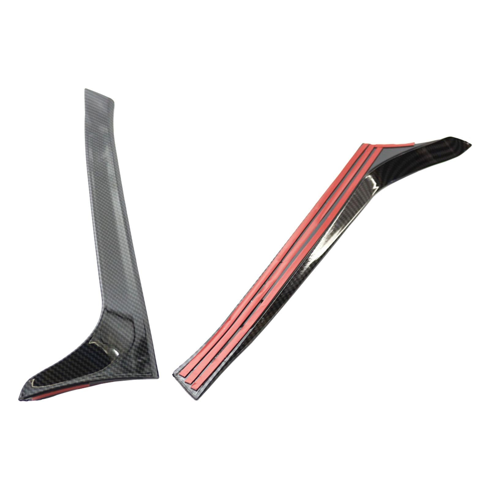 1Pair Rear Window Spoiler for VW Golf 6 MK6 Direct Replaces Durable