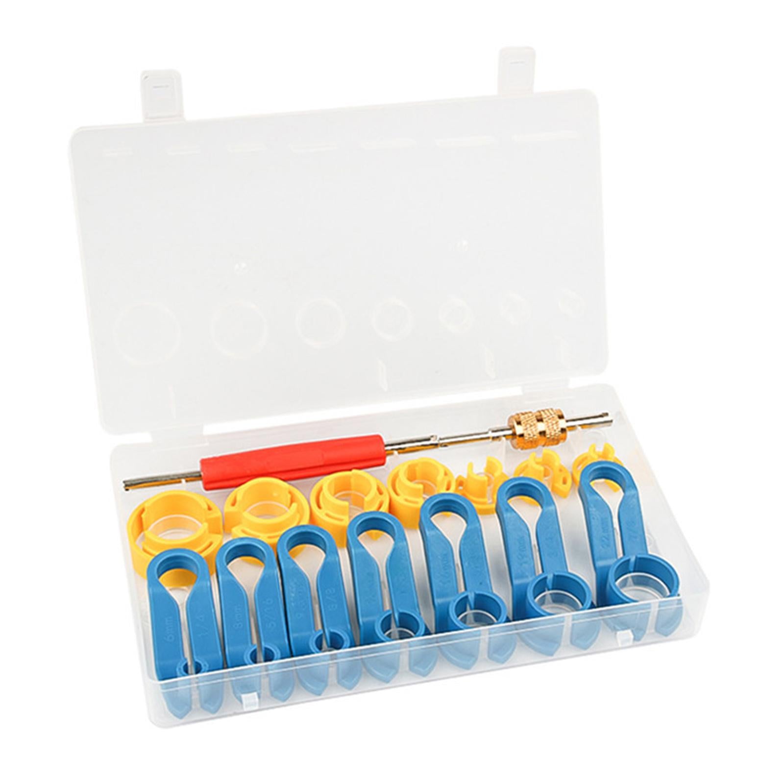 16 Pieces AC Fuel Line Disconnect Tool Set for A/C Fuel Transmission Systems