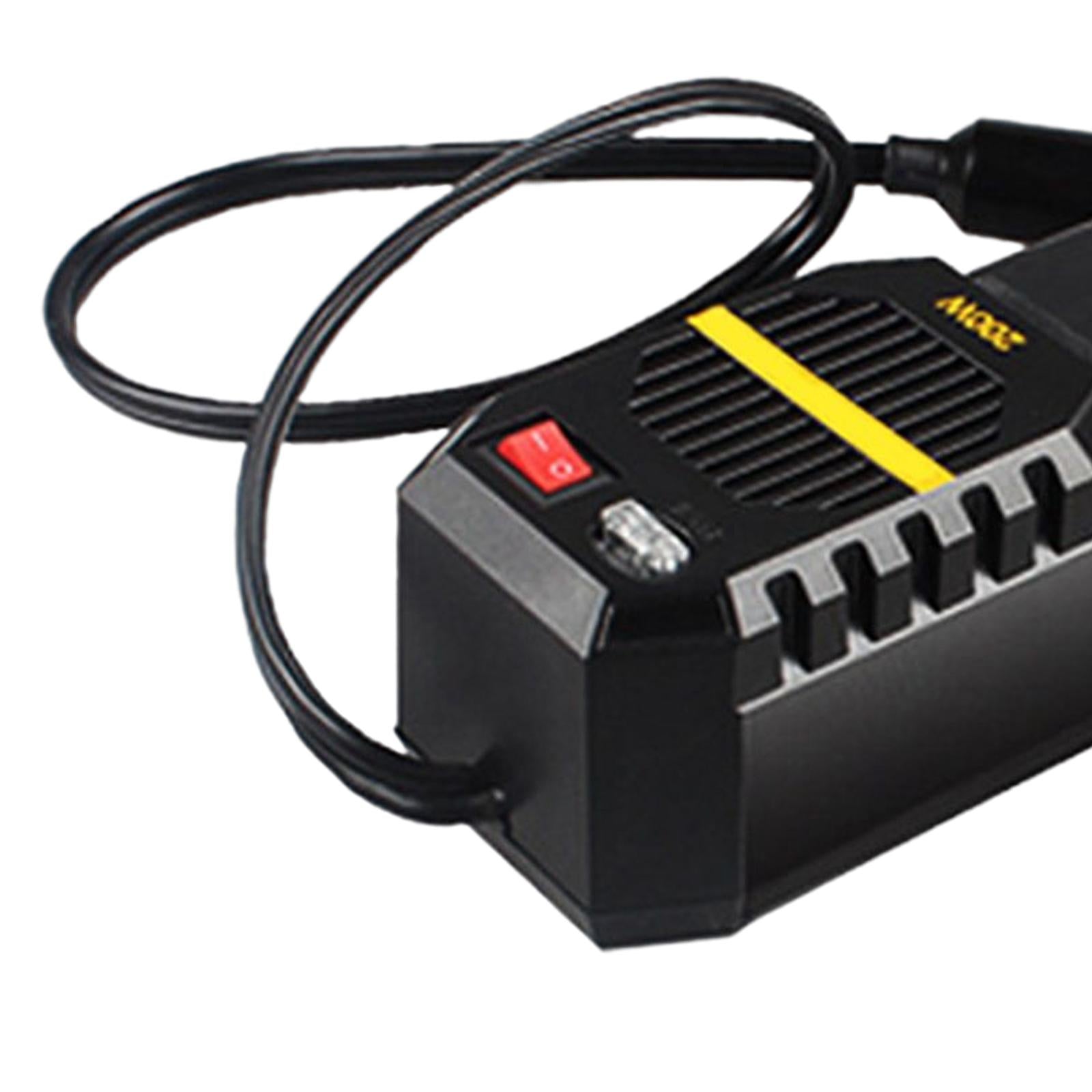 200W Car Power Inverter Fast Charging Car Port 4 USB Fit for Laptop Phone