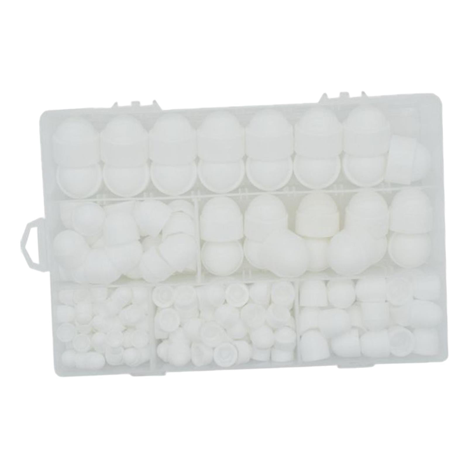145 Pieces M4-M12 Bolt Nut protection Cap with Storage Box