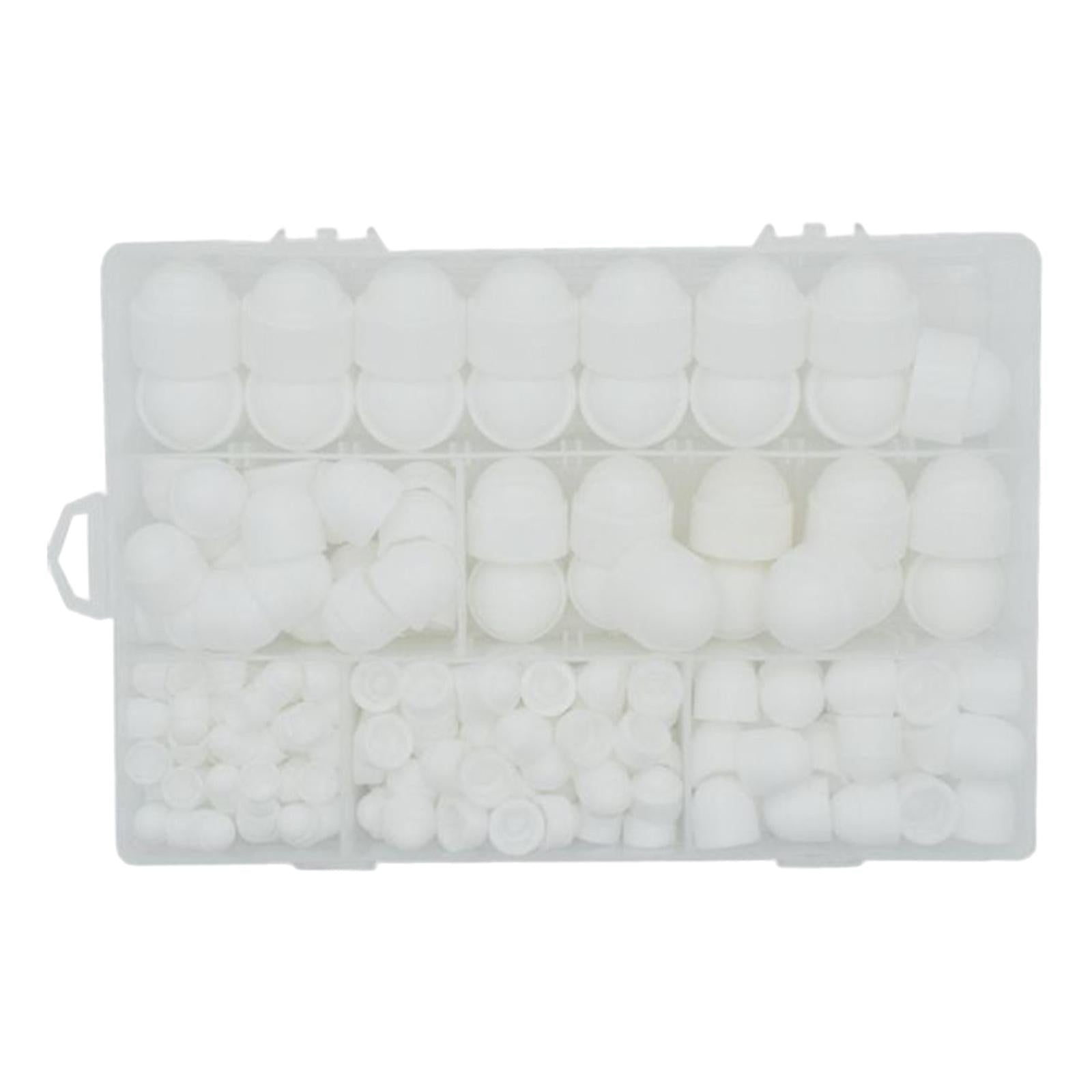 145 Pieces M4-M12 Bolt Nut protection Cap with Storage Box