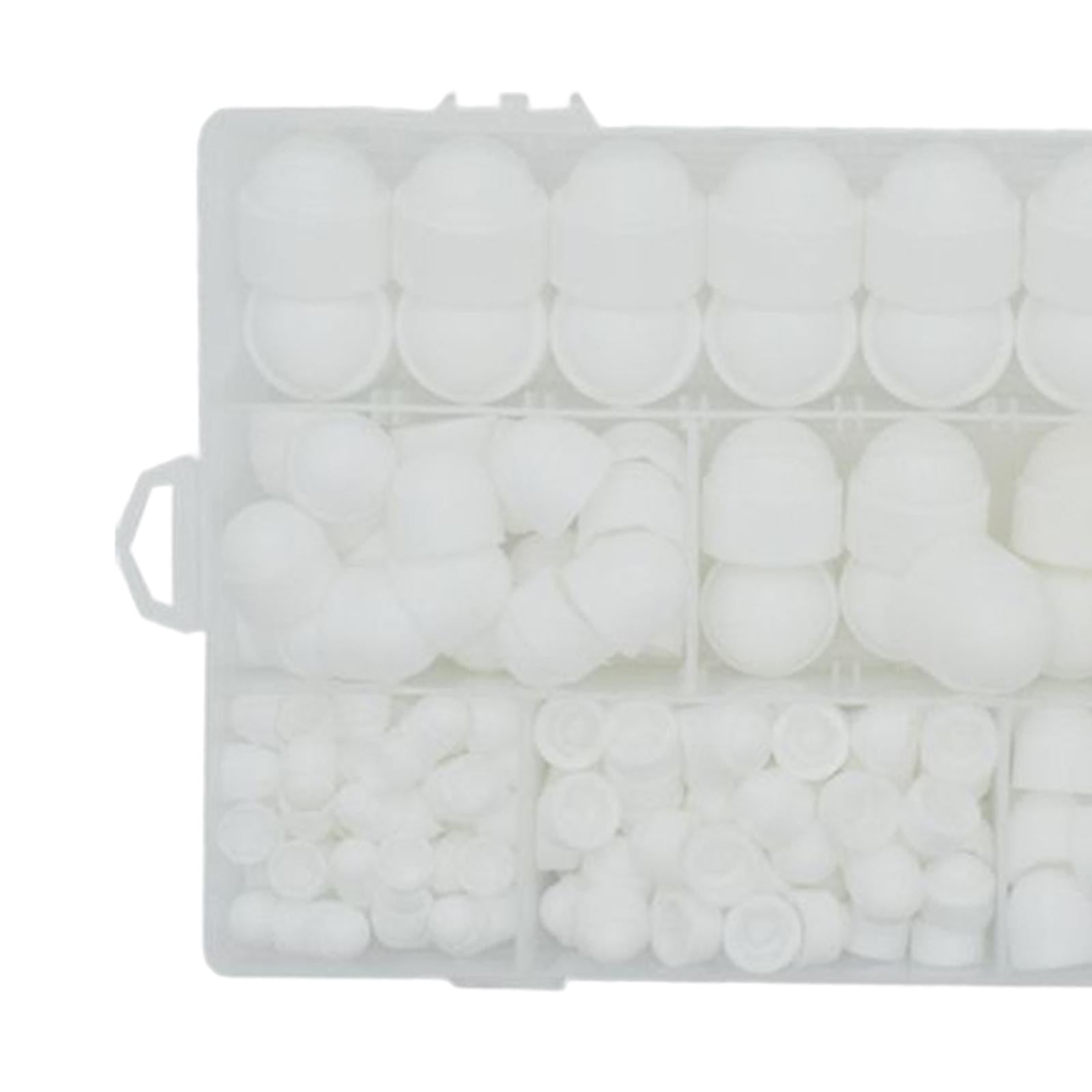 145 Pieces M4-M12 Bolt Nut protection Cap with Storage Box