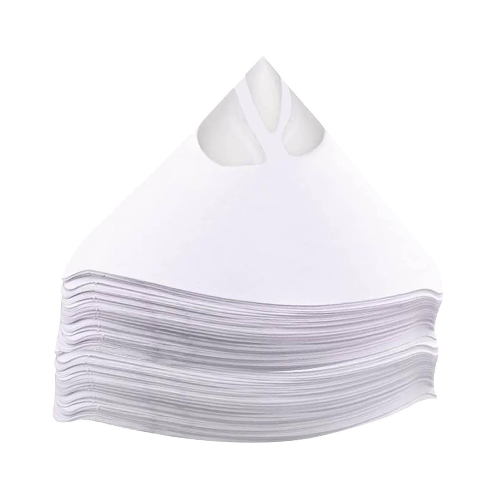 200 Pieces Paint Cone Paint Strainers and 1x Silicone Funnel for Home