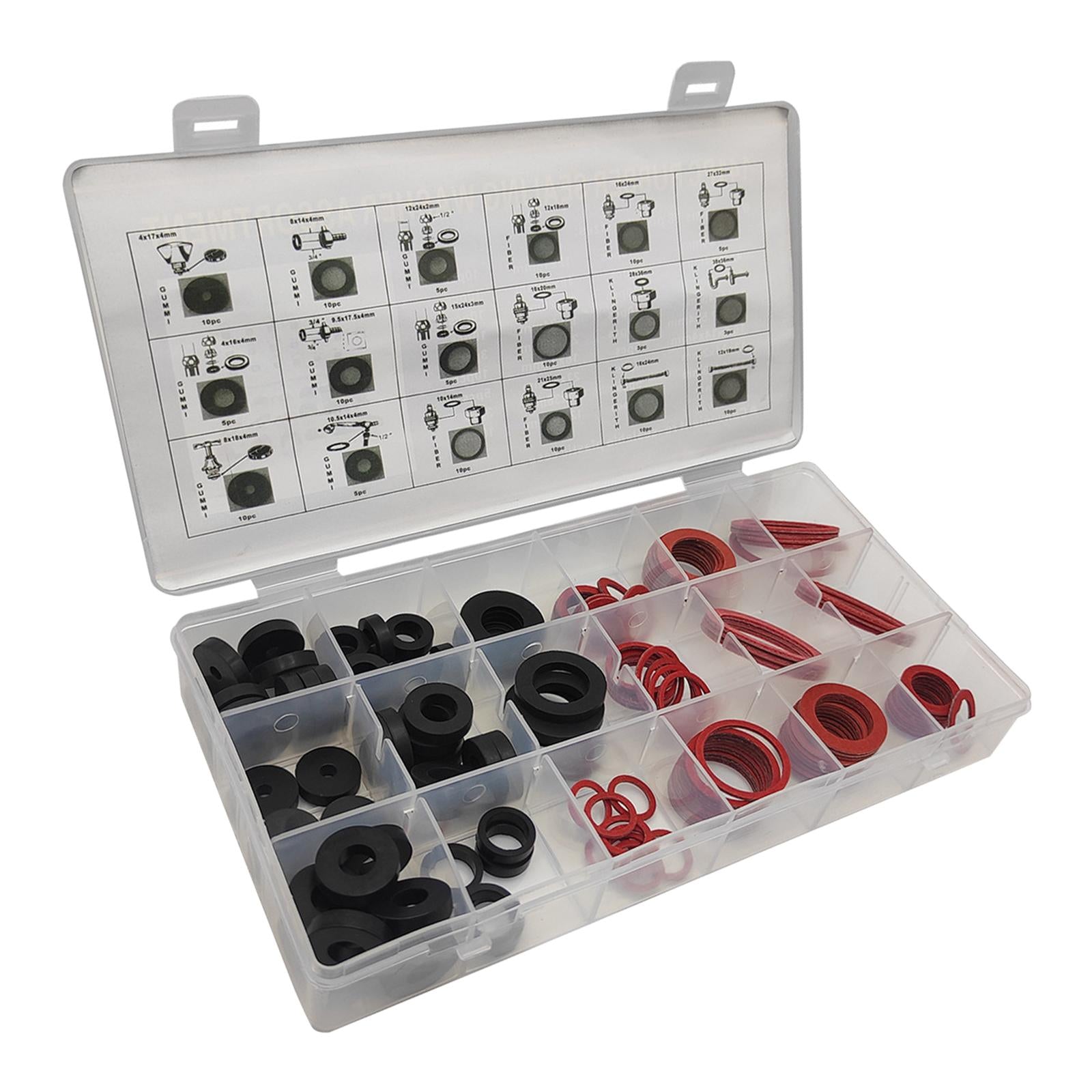 141x Rubber Sealing Washer Kit for Professional Plumbing Water Hose