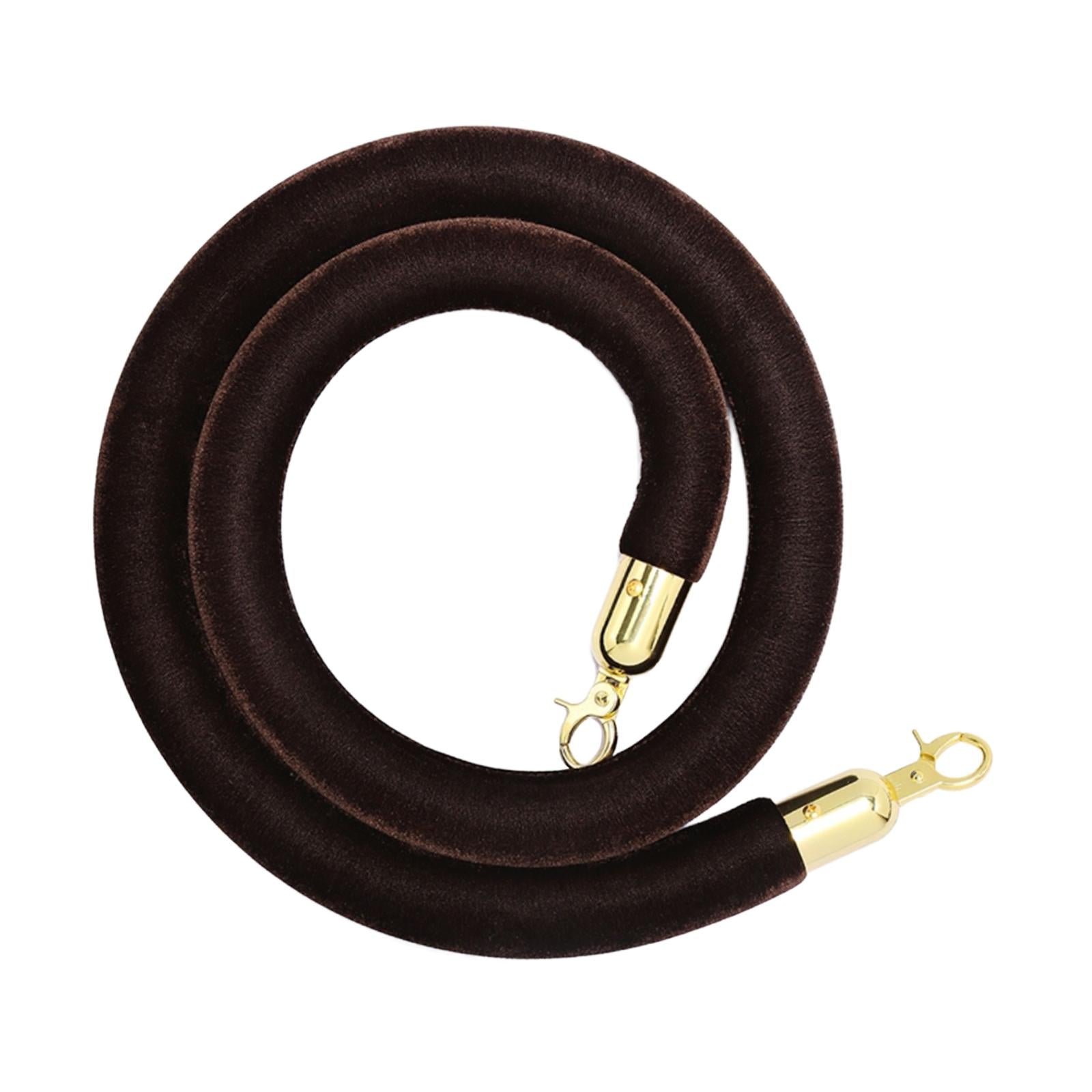 1Pcs Rope Velvet 1.5M Crowd Control for Exhibition Celebration Black