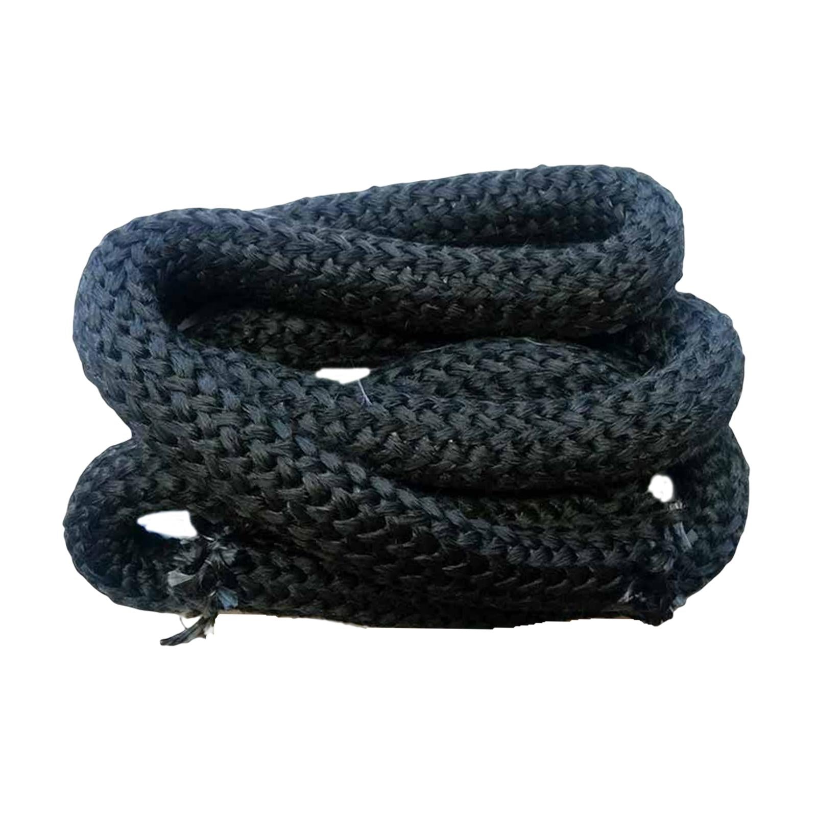 2.5Meters Wood Stove Door Seal Gasket Fire Resistance Black Gasket Cord 12mm
