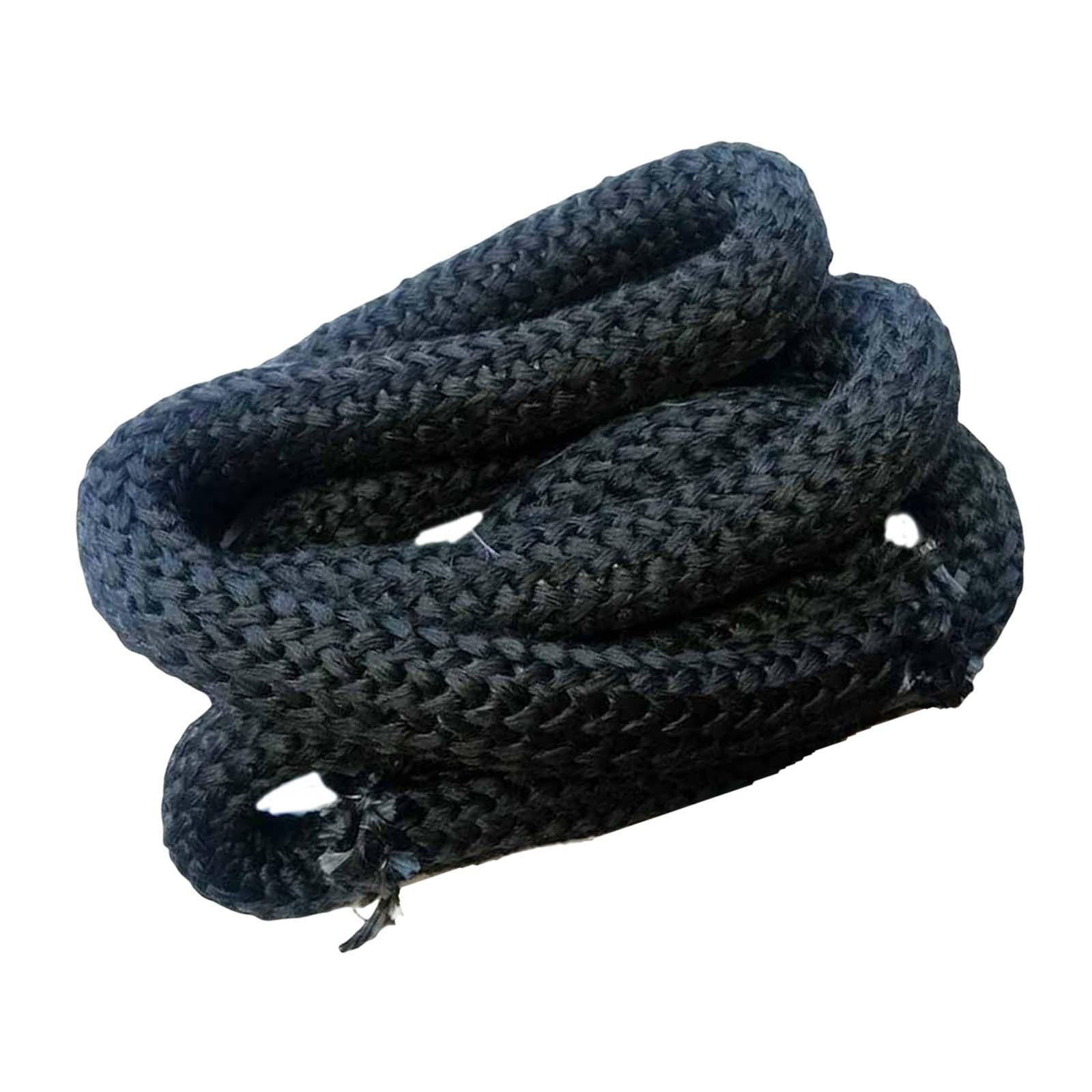 2.5Meters Wood Stove Door Seal Gasket Fire Resistance Black Gasket Cord 12mm