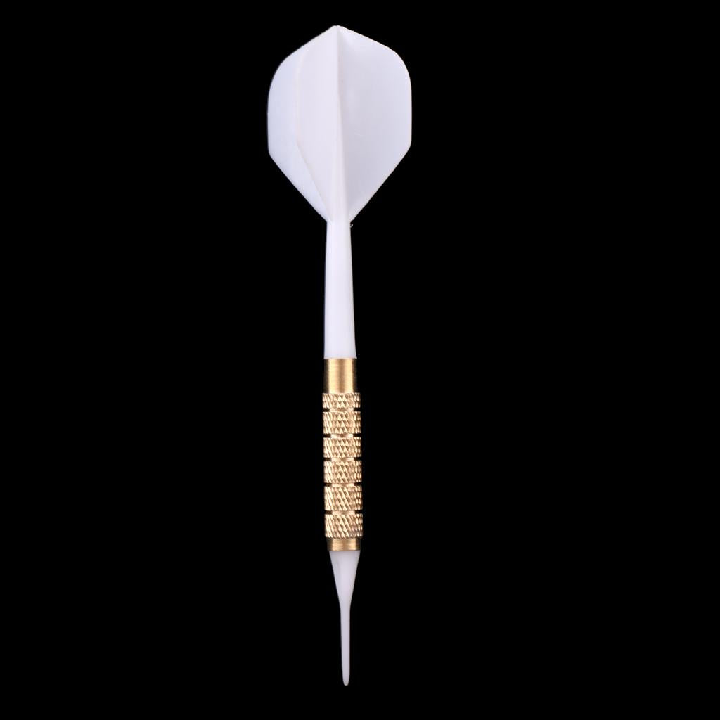 14 Grams Plastic Safety Soft Tip Dart for Electronic Soft Dartboard White