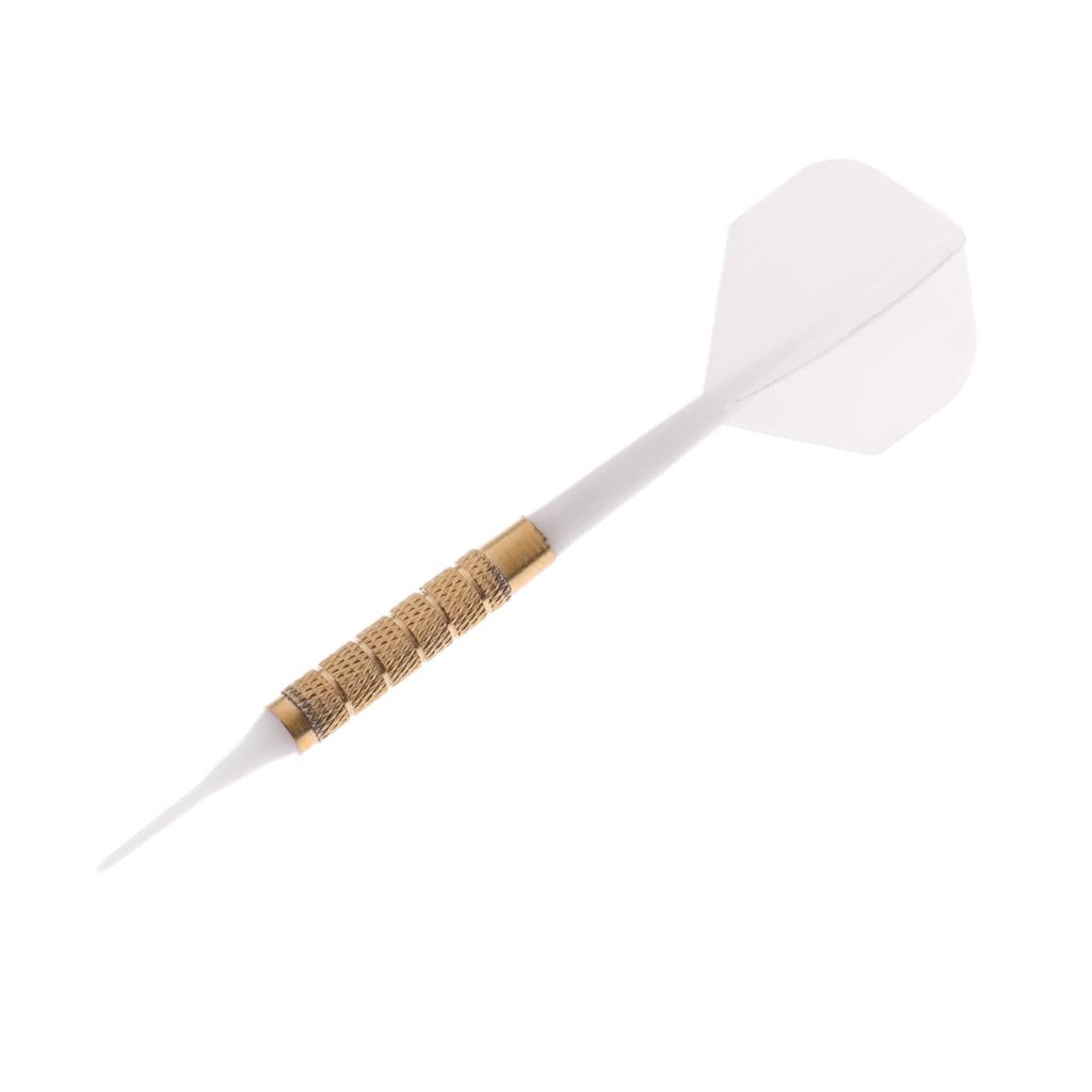 14 Grams Plastic Safety Soft Tip Dart for Electronic Soft Dartboard White