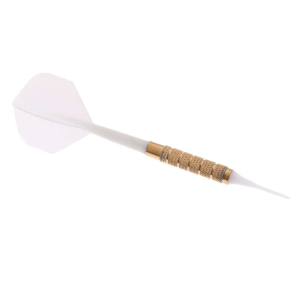 14 Grams Plastic Safety Soft Tip Dart for Electronic Soft Dartboard White