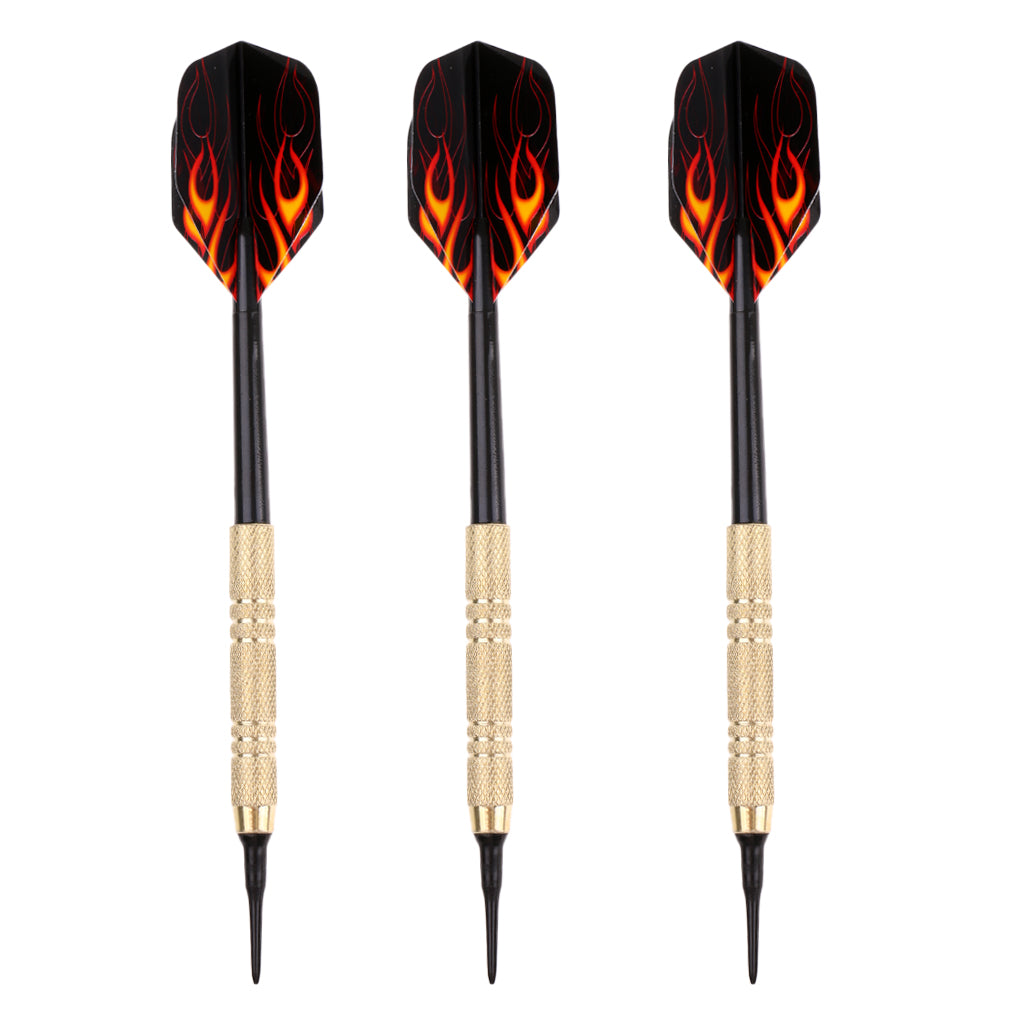 15 Pieces Safety Soft Tip Darts Extra Tips Set for Electronic Soft Dartboard