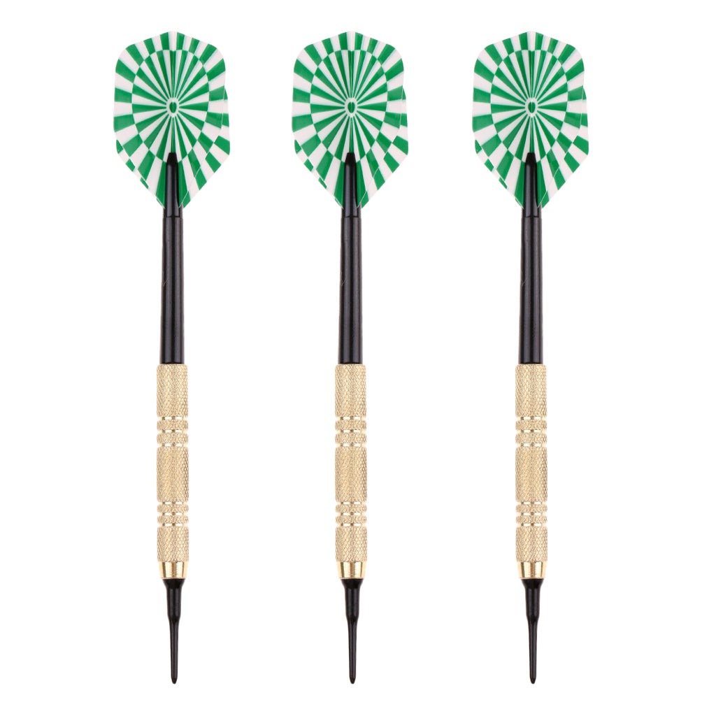 15 Pieces Safety Soft Tip Darts Extra Tips Set for Electronic Soft Dartboard