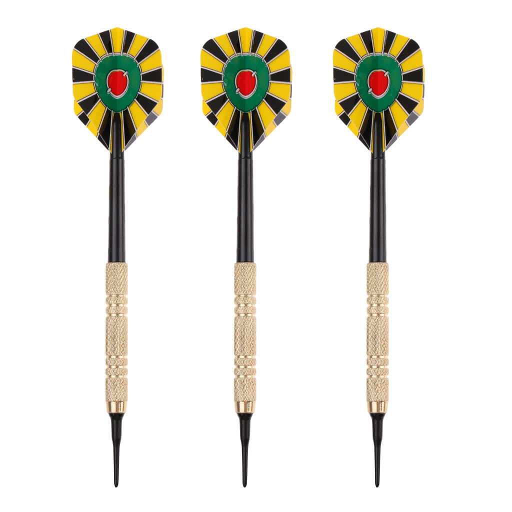 15 Pieces Safety Soft Tip Darts Extra Tips Set for Electronic Soft Dartboard