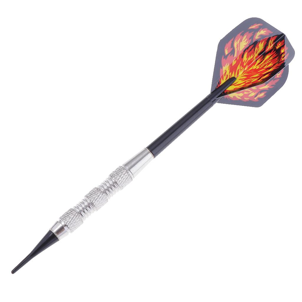 15 Pieces Classic Style Home Game Soft Tip Darts Safety Soft Darts Set Model 6