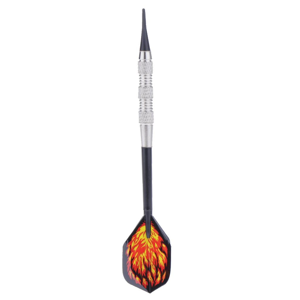 15 Pieces Classic Style Home Game Soft Tip Darts Safety Soft Darts Set Model 6