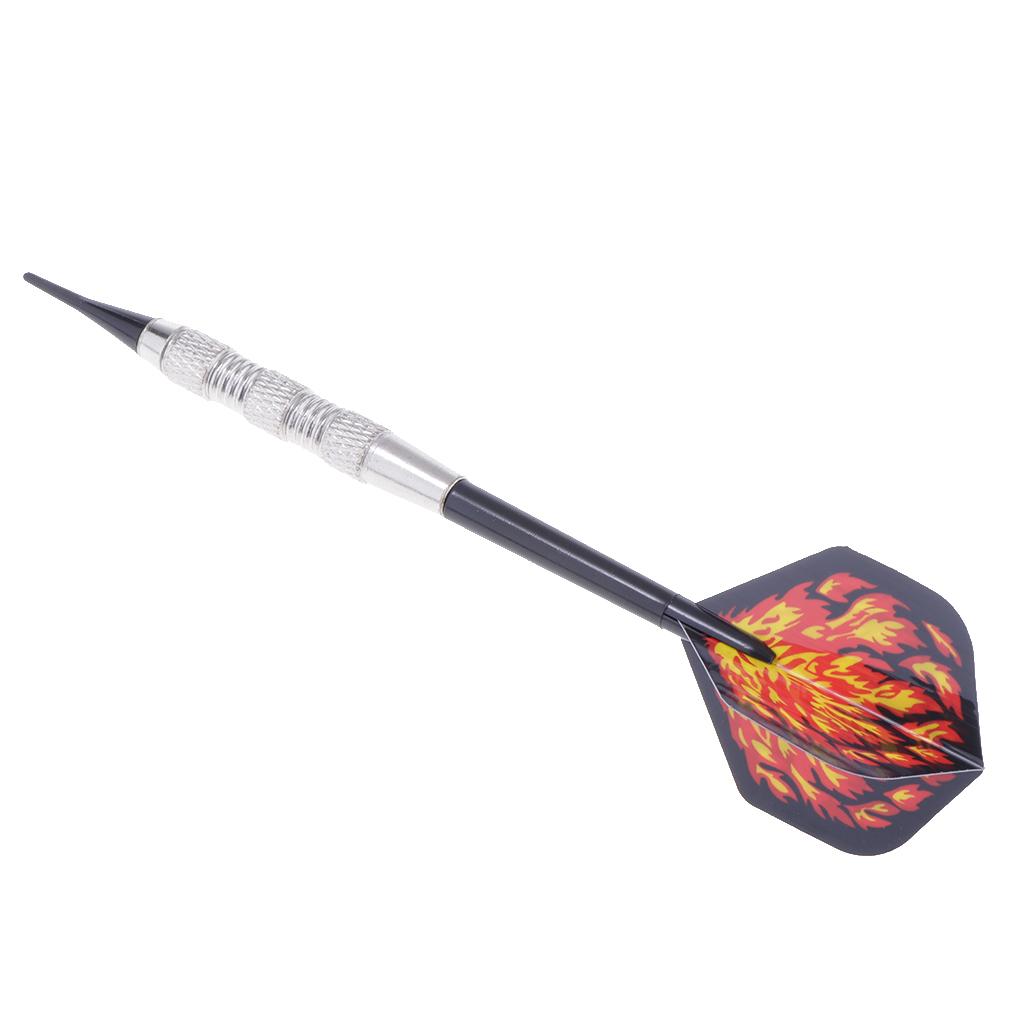 15 Pieces Classic Style Home Game Soft Tip Darts Safety Soft Darts Set Model 6