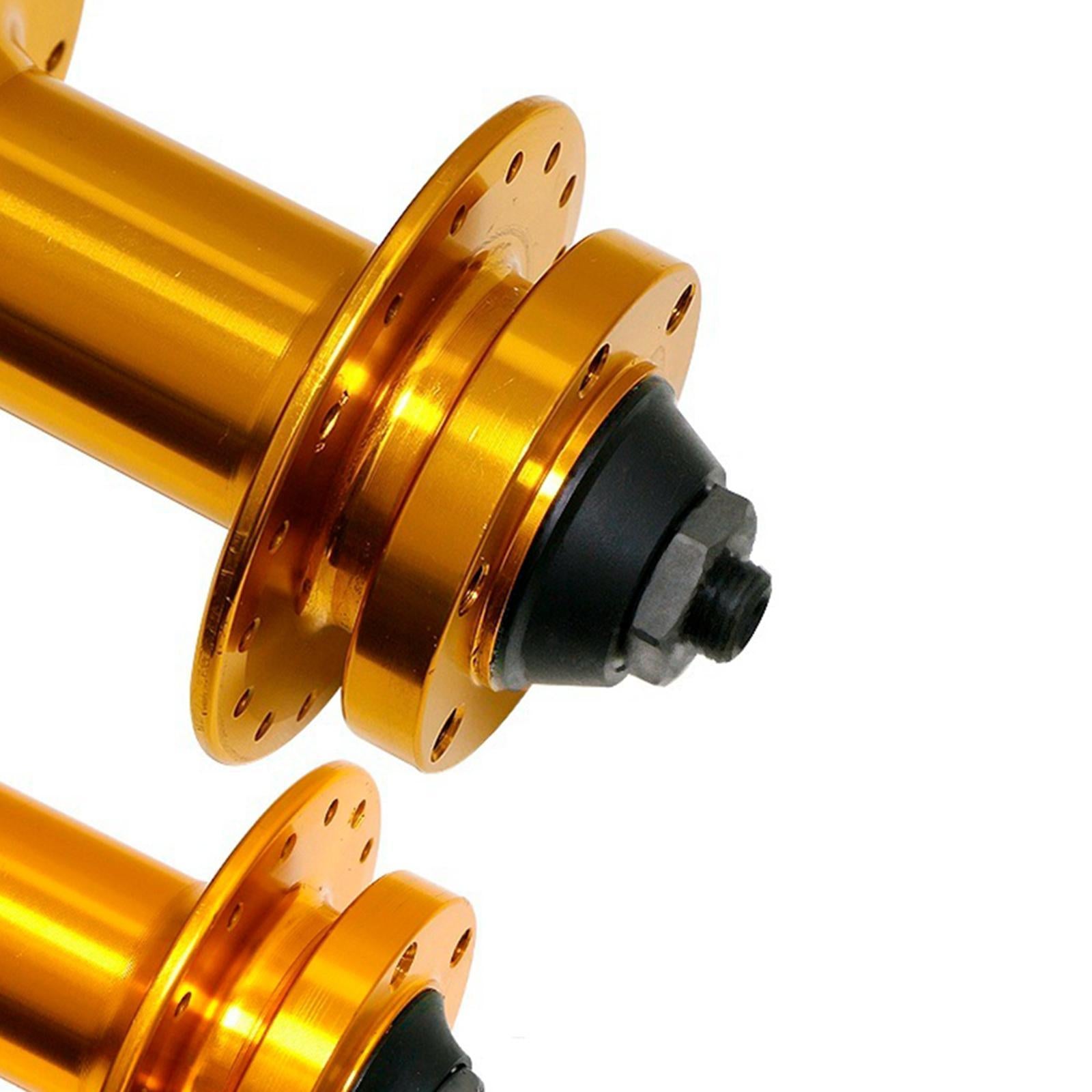 20 inch 1.25-2.215 Folding Bike Wheel Bicycle Wheelset Schrader Valve Golden
