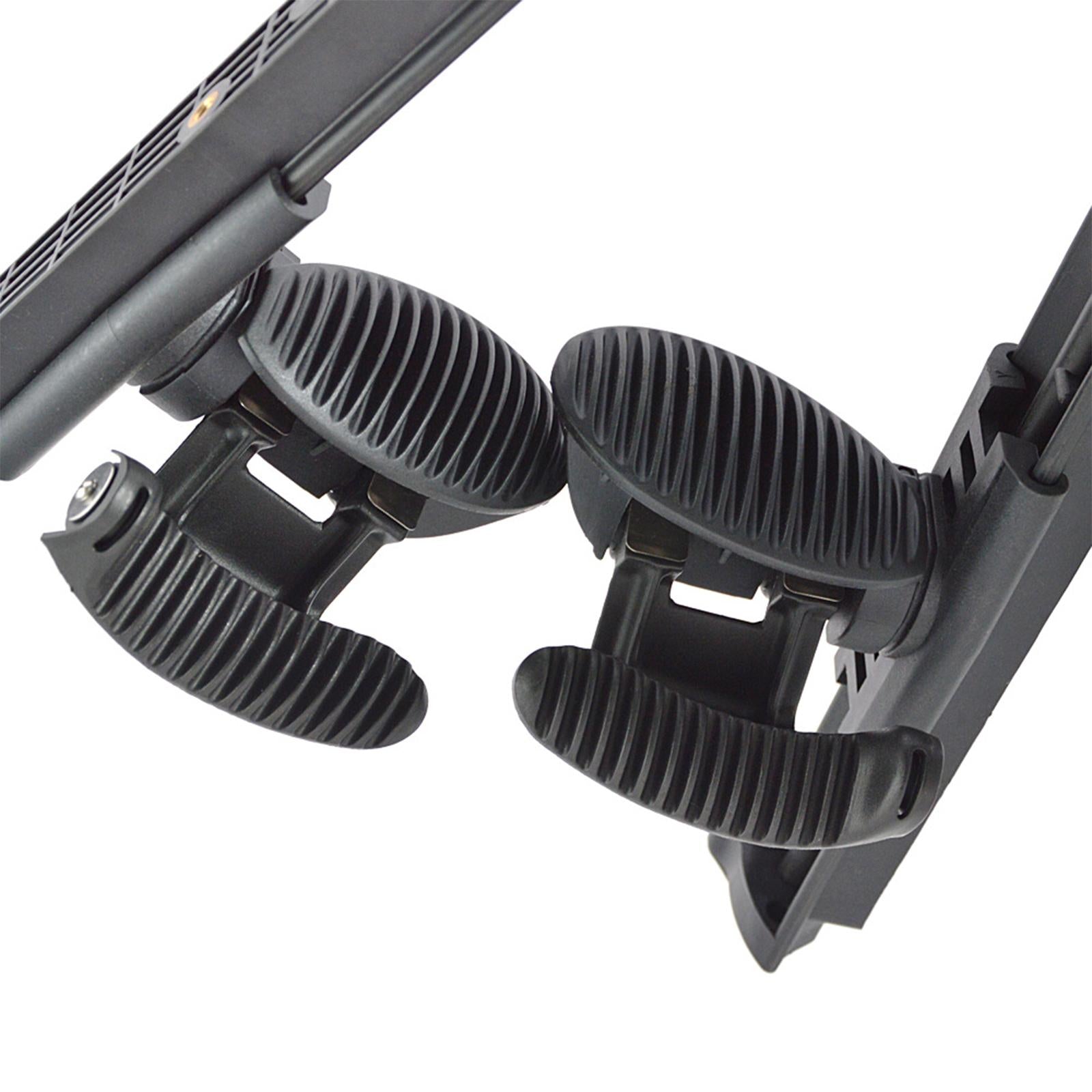 1 Pair Adjustable Kayak Footbrace Pedals Foot Pegs Footrest Rudder Control