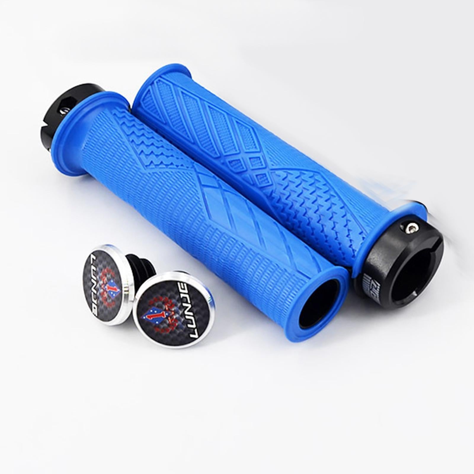 1 Pair Cycling Bike Handle Grips Cover Bicycle MTB Handlebar Anti-slip Green