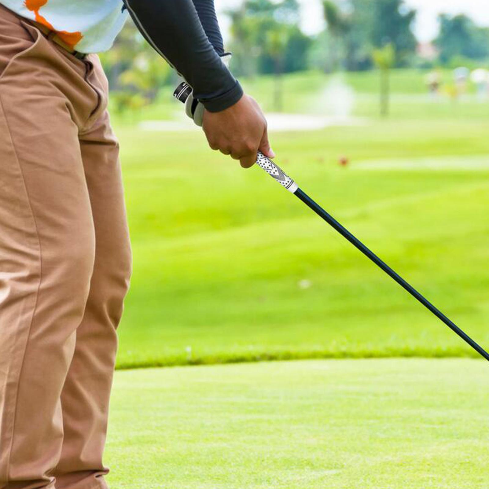 13Pcs Golf Grips Irons Wood Grip Non Slip Shock Absorption Training Aids Red Standard