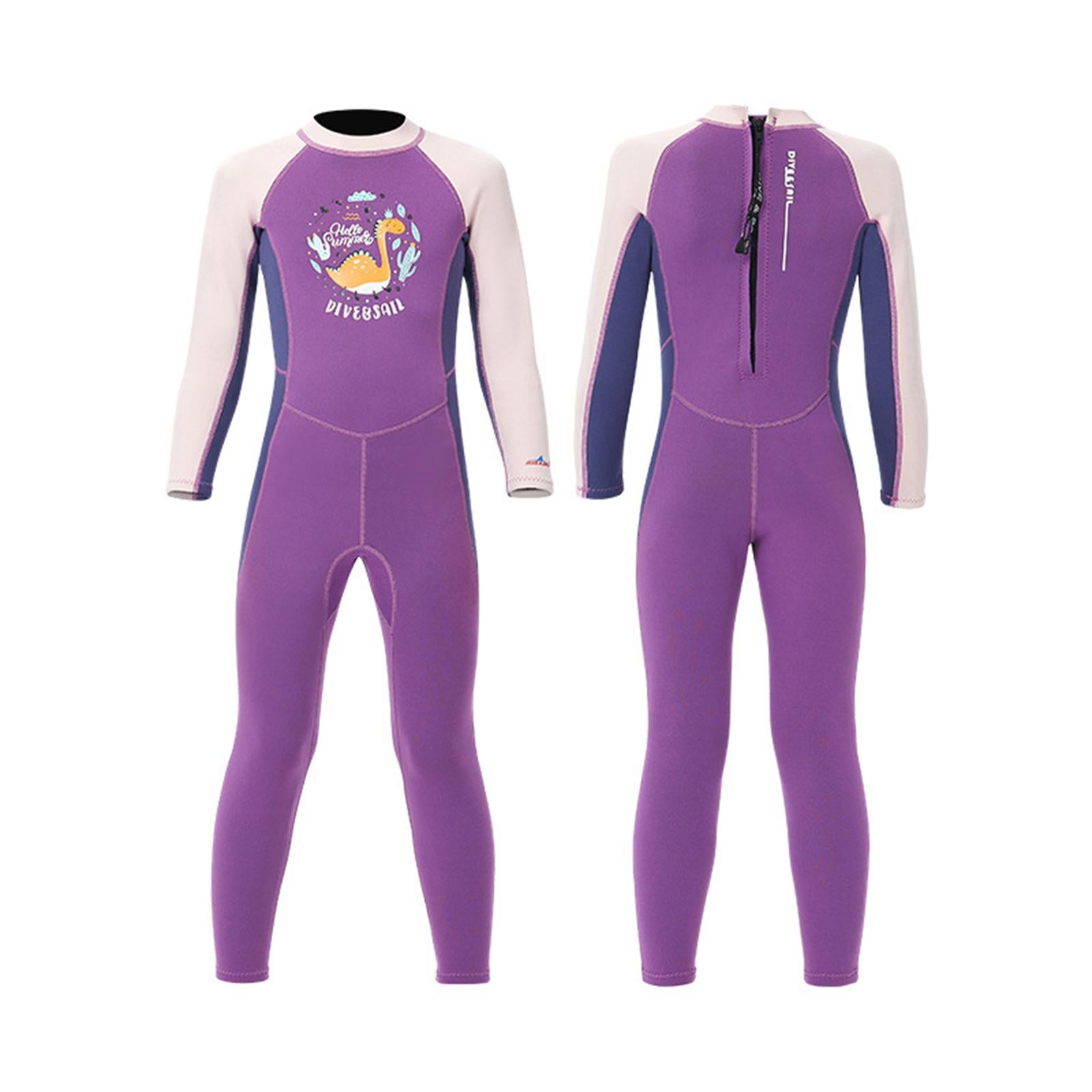 2.5mm Kids Junior Wetsuit Boys Girls Kayak Wet Suit Surf Suit Full Body S