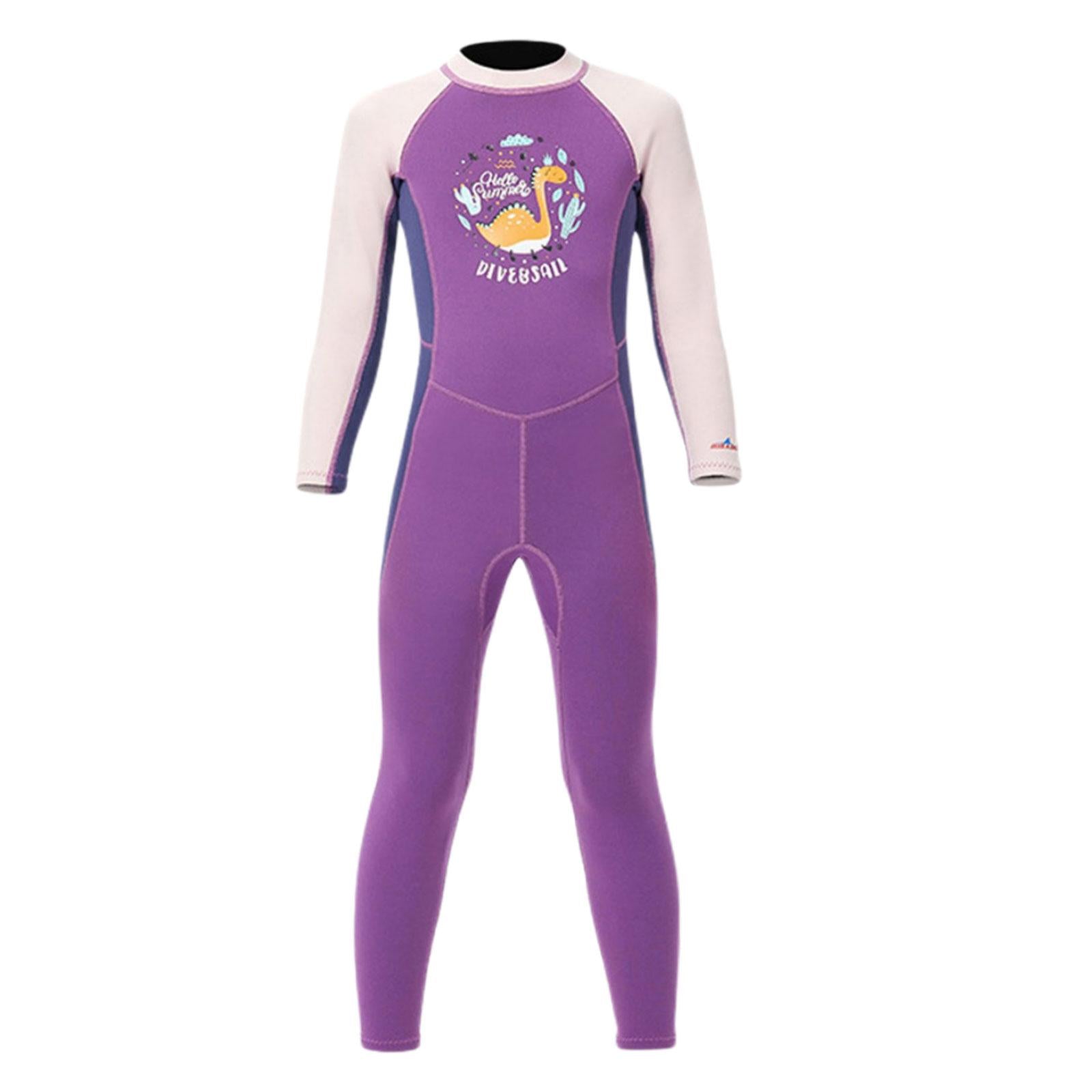 2.5mm Kids Junior Wetsuit Boys Girls Kayak Wet Suit Surf Suit Full Body L