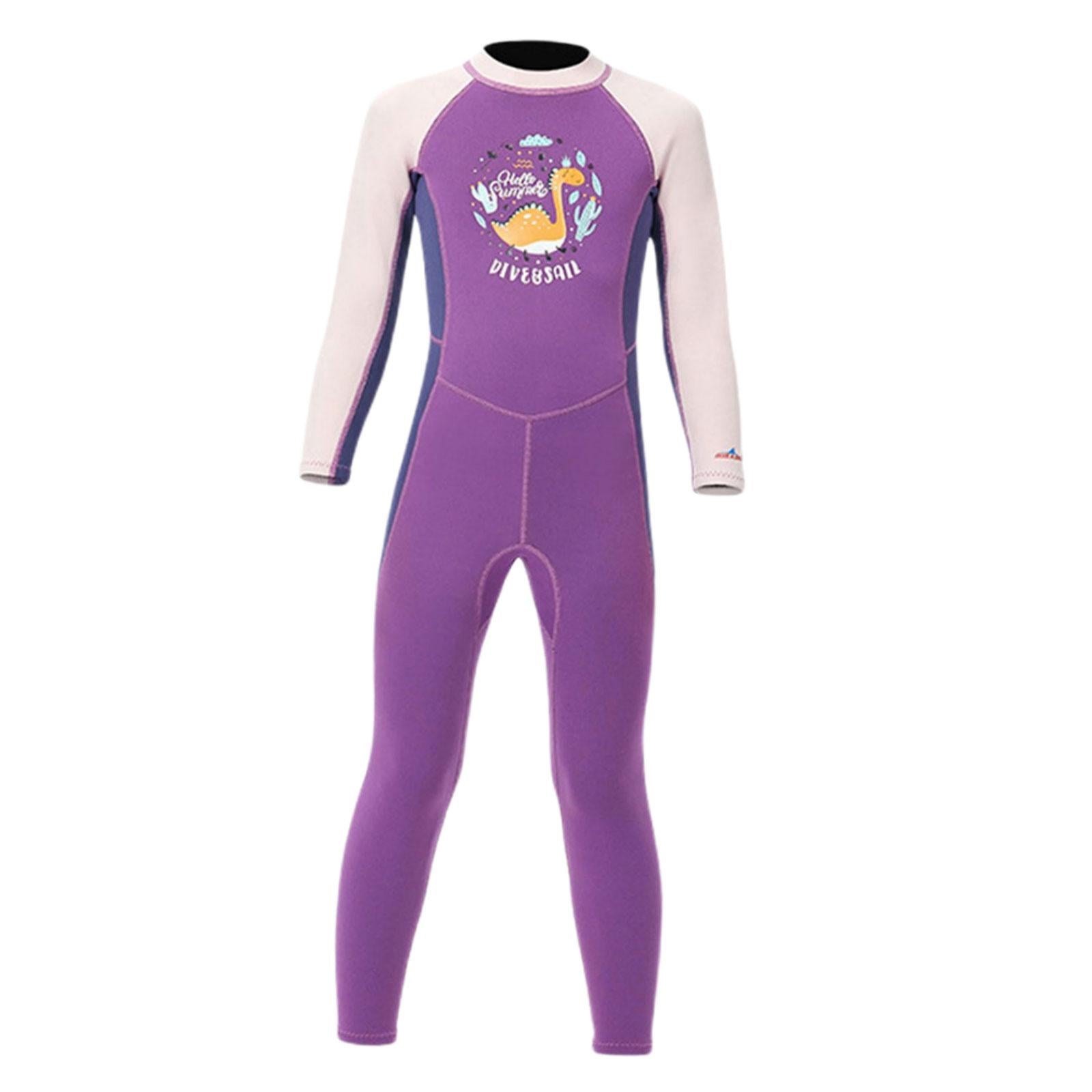 2.5mm Kids Junior Wetsuit Boys Girls Kayak Wet Suit Surf Suit Full Body XL