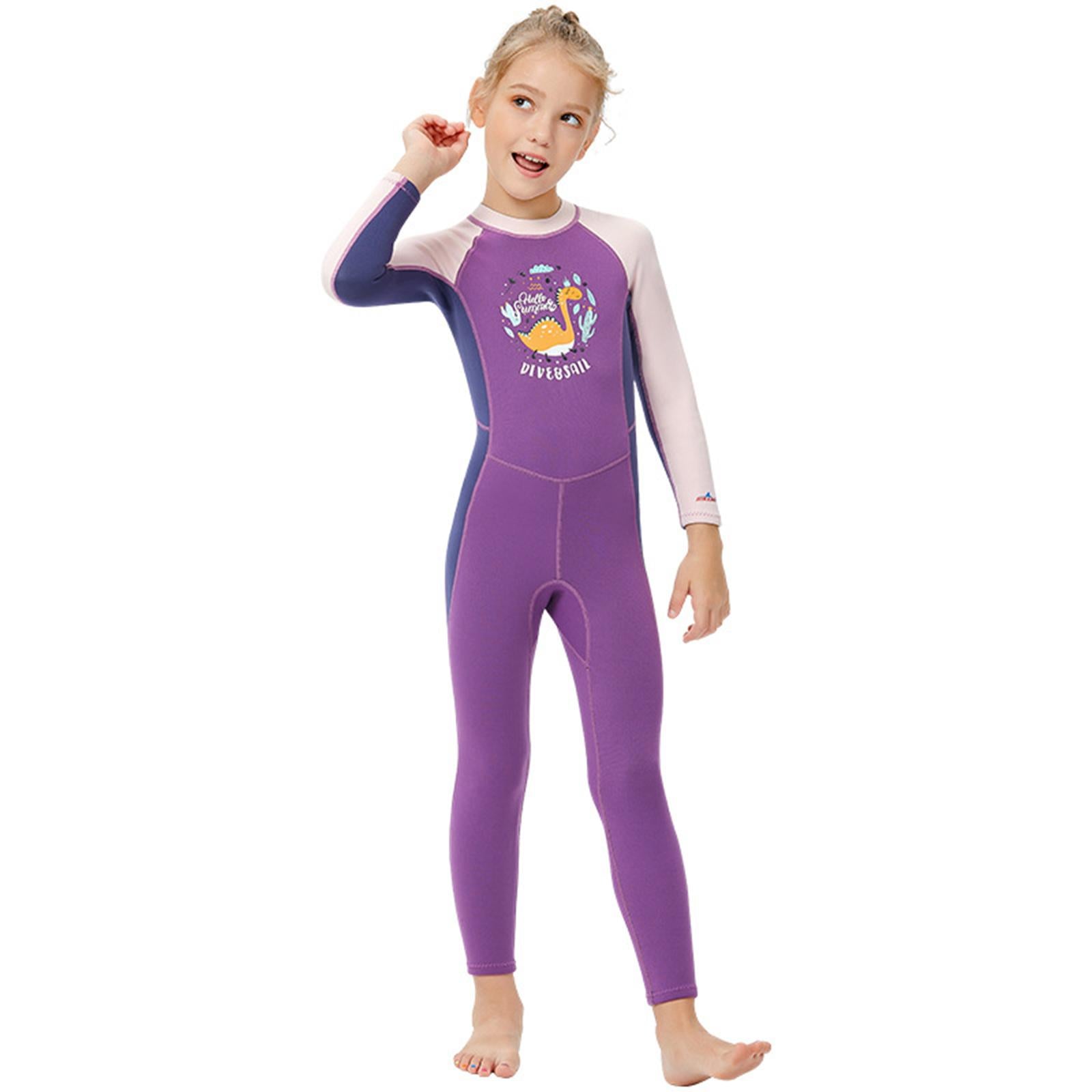2.5mm Kids Junior Wetsuit Boys Girls Kayak Wet Suit Surf Suit Full Body XXL