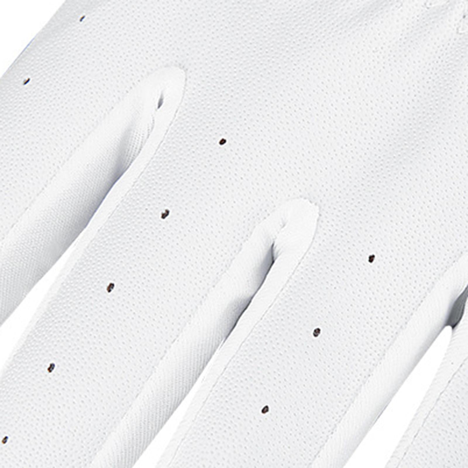 1 Pair Women Golf Gloves Bowknot Anti-Slip Ladies Gloves for Golfer 18 yards