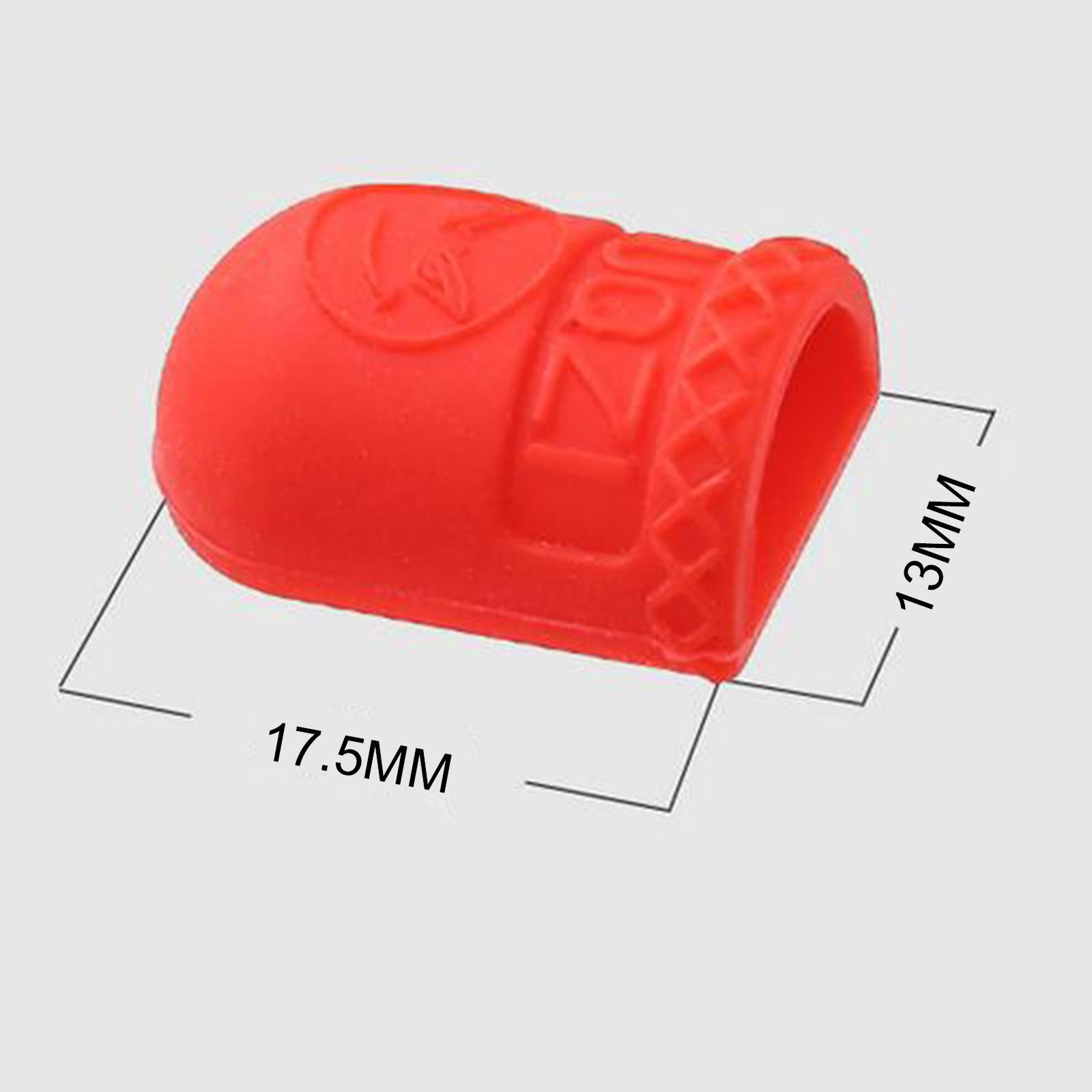 1 Pair Unisex Bicycle Brake Lever Cover Road Bike Protectors Red