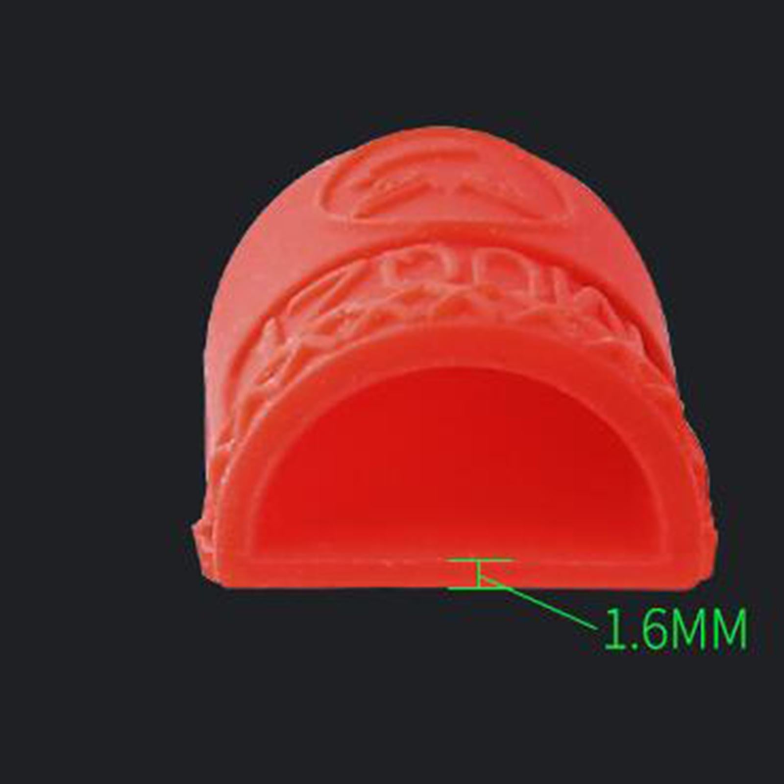 1 Pair Unisex Bicycle Brake Lever Cover Road Bike Protectors Red