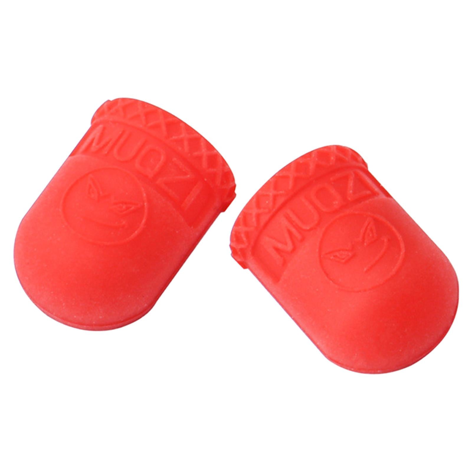 1 Pair Unisex Bicycle Brake Lever Cover Road Bike Protectors Red