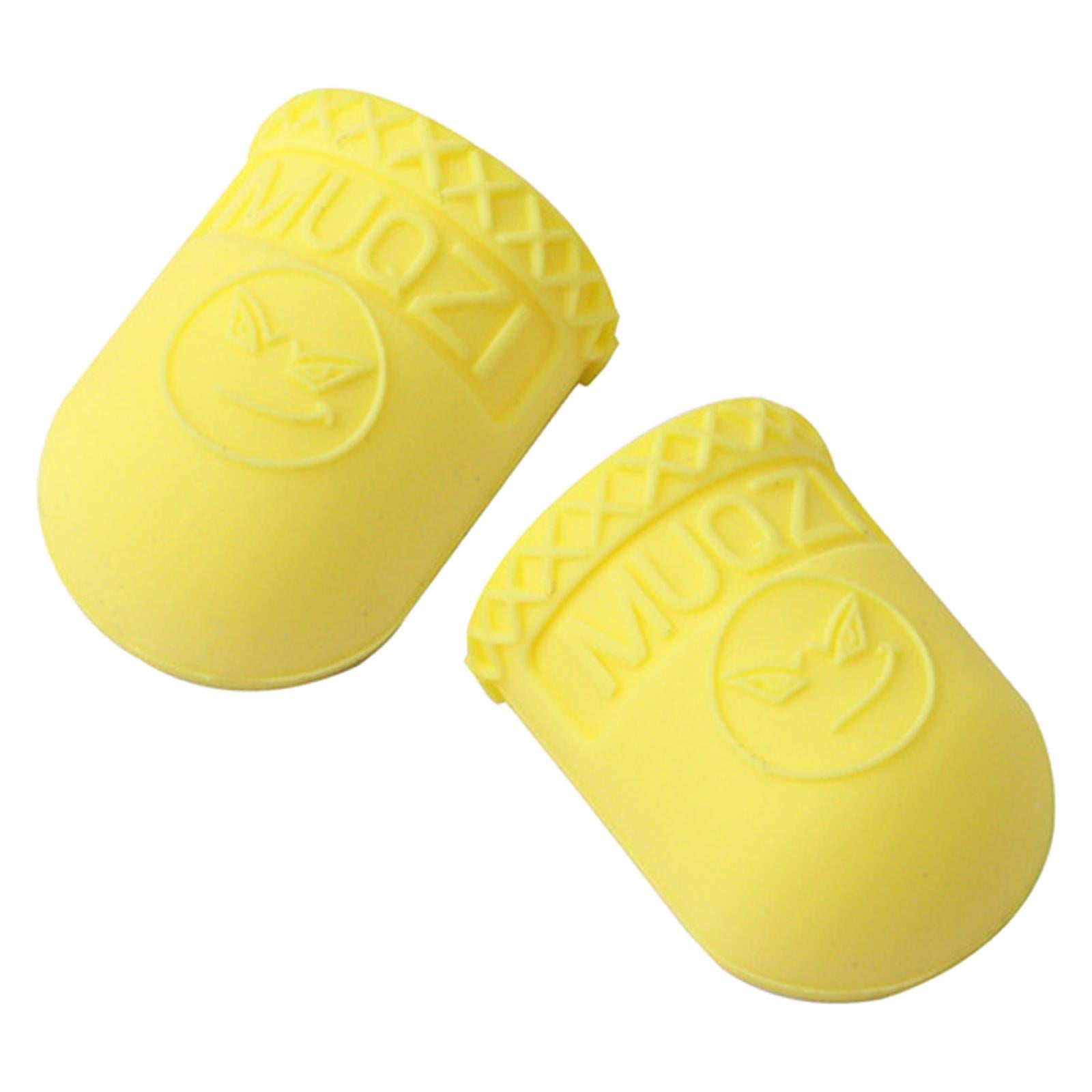 1 Pair Unisex Bicycle Brake Lever Cover Road Bike Protectors Golden