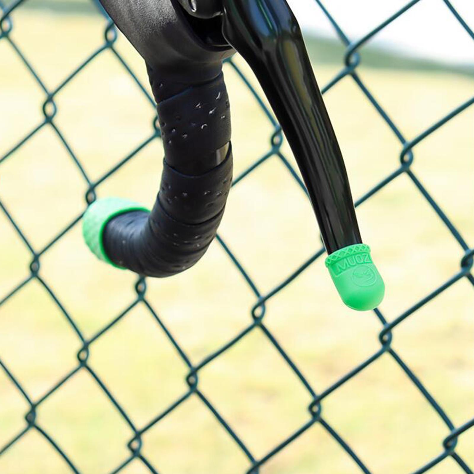 1 Pair Unisex Bicycle Brake Lever Cover Road Bike Protectors Green