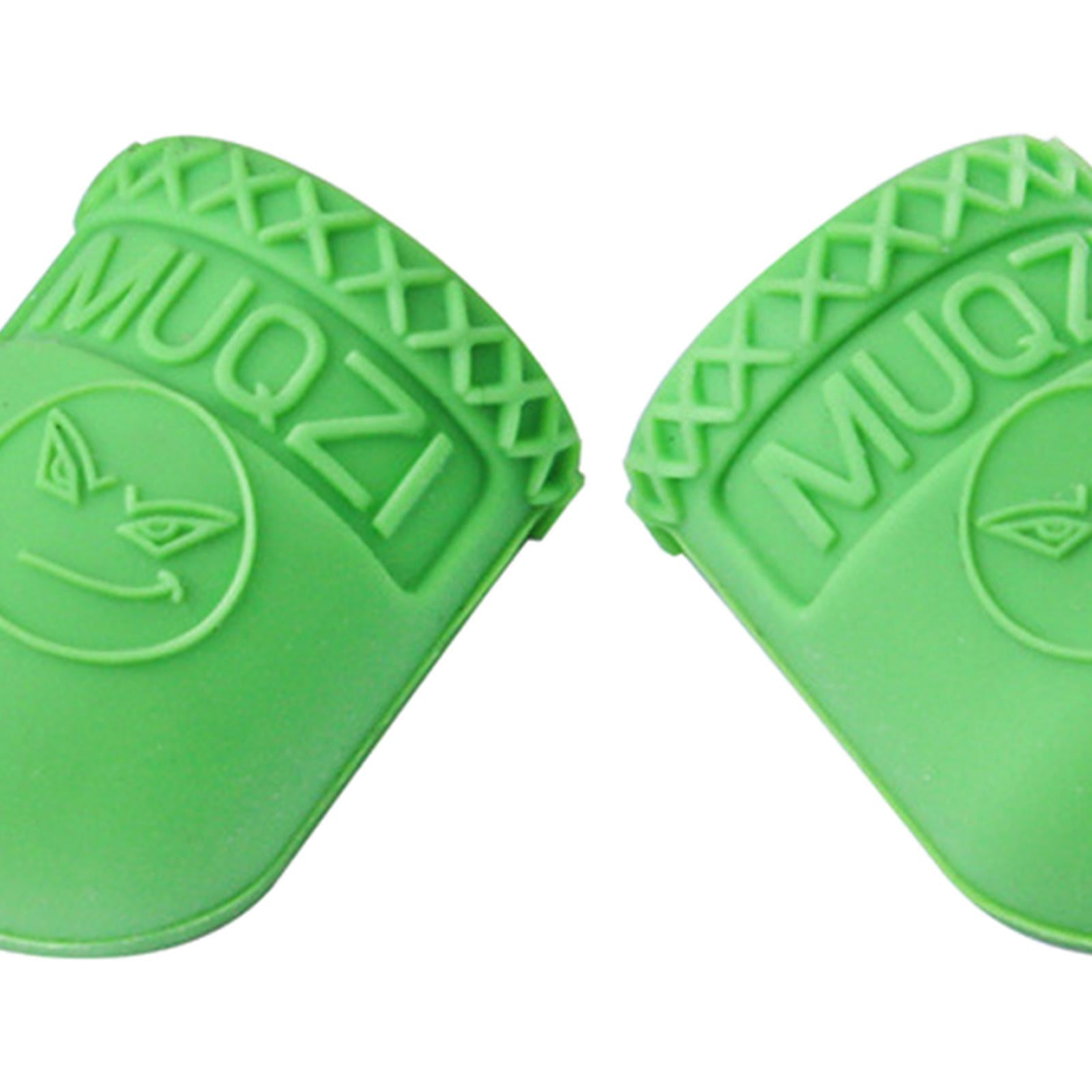 1 Pair Unisex Bicycle Brake Lever Cover Road Bike Protectors Green