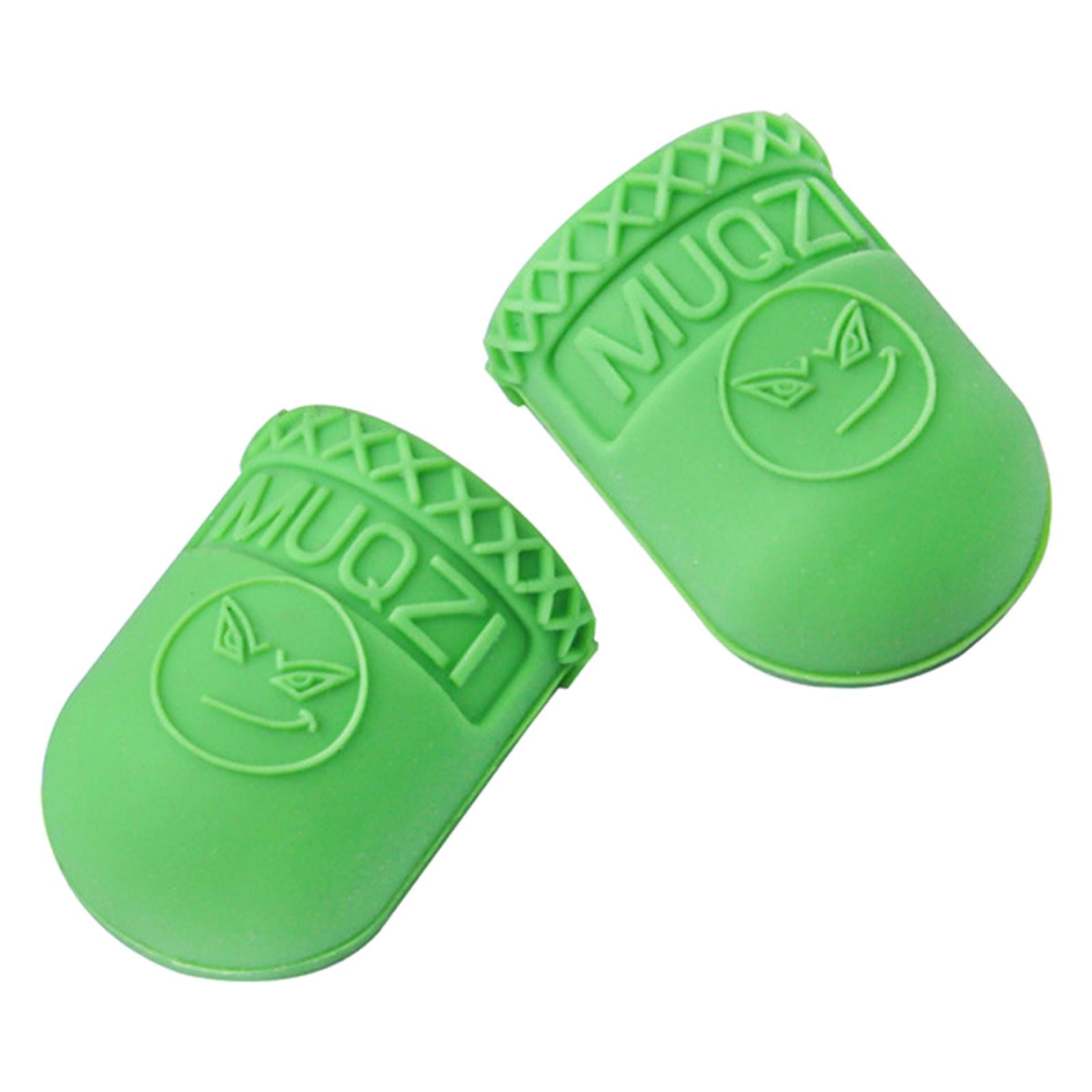 1 Pair Unisex Bicycle Brake Lever Cover Road Bike Protectors Green