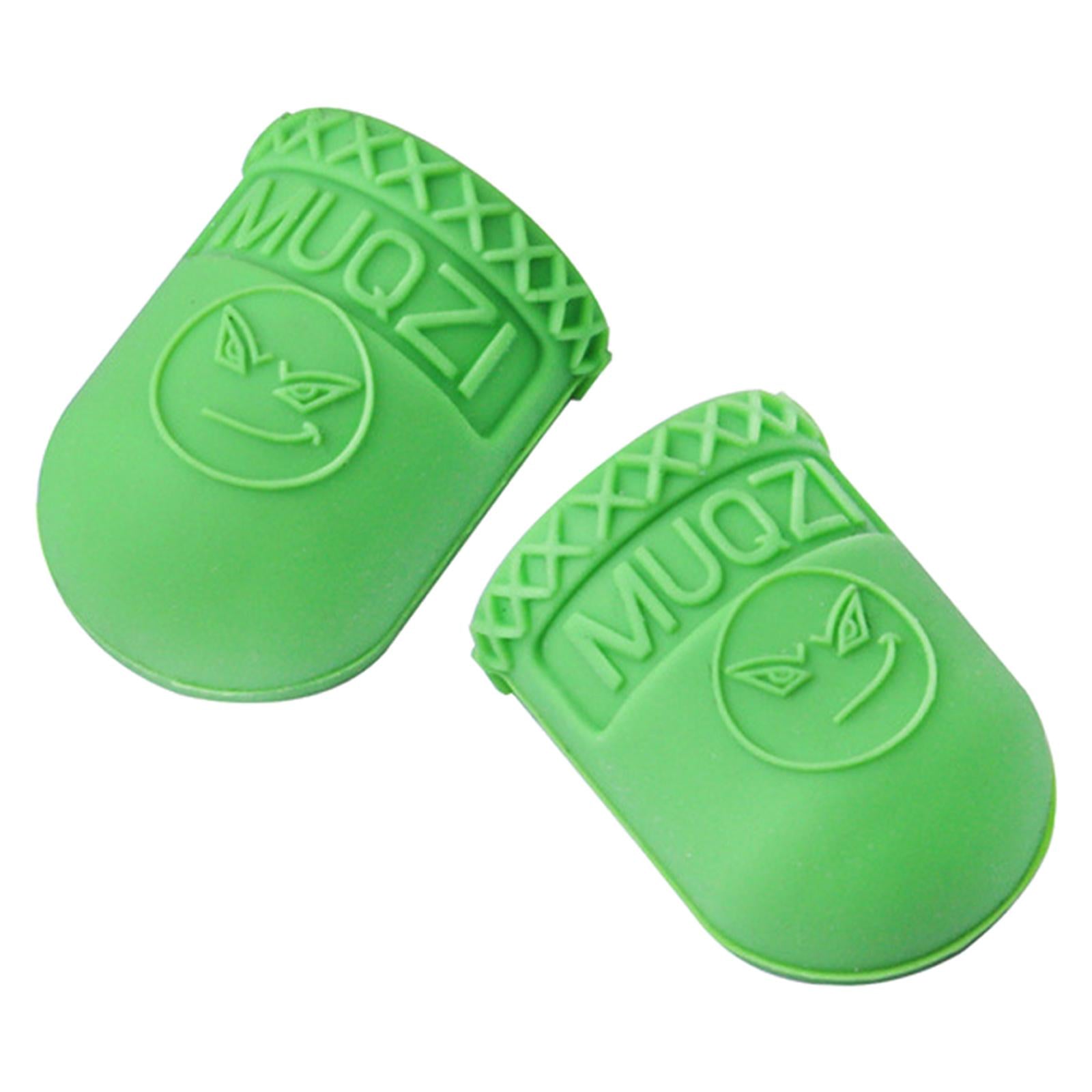 1 Pair Unisex Bicycle Brake Lever Cover Road Bike Protectors Green