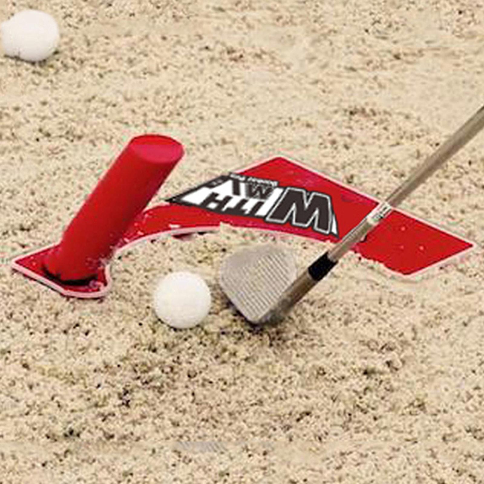 1 Set Training Aid Durable Portable Acrylic Golf Swing Trainer for Novice