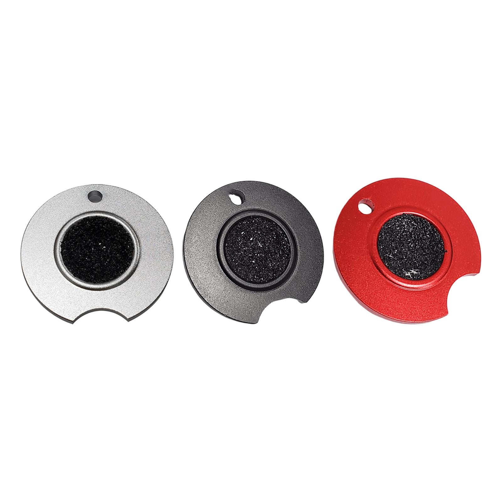 1x Shaper File Snooker Scrub Burnisher Cue Tip Sander for Billiard Pool Silver