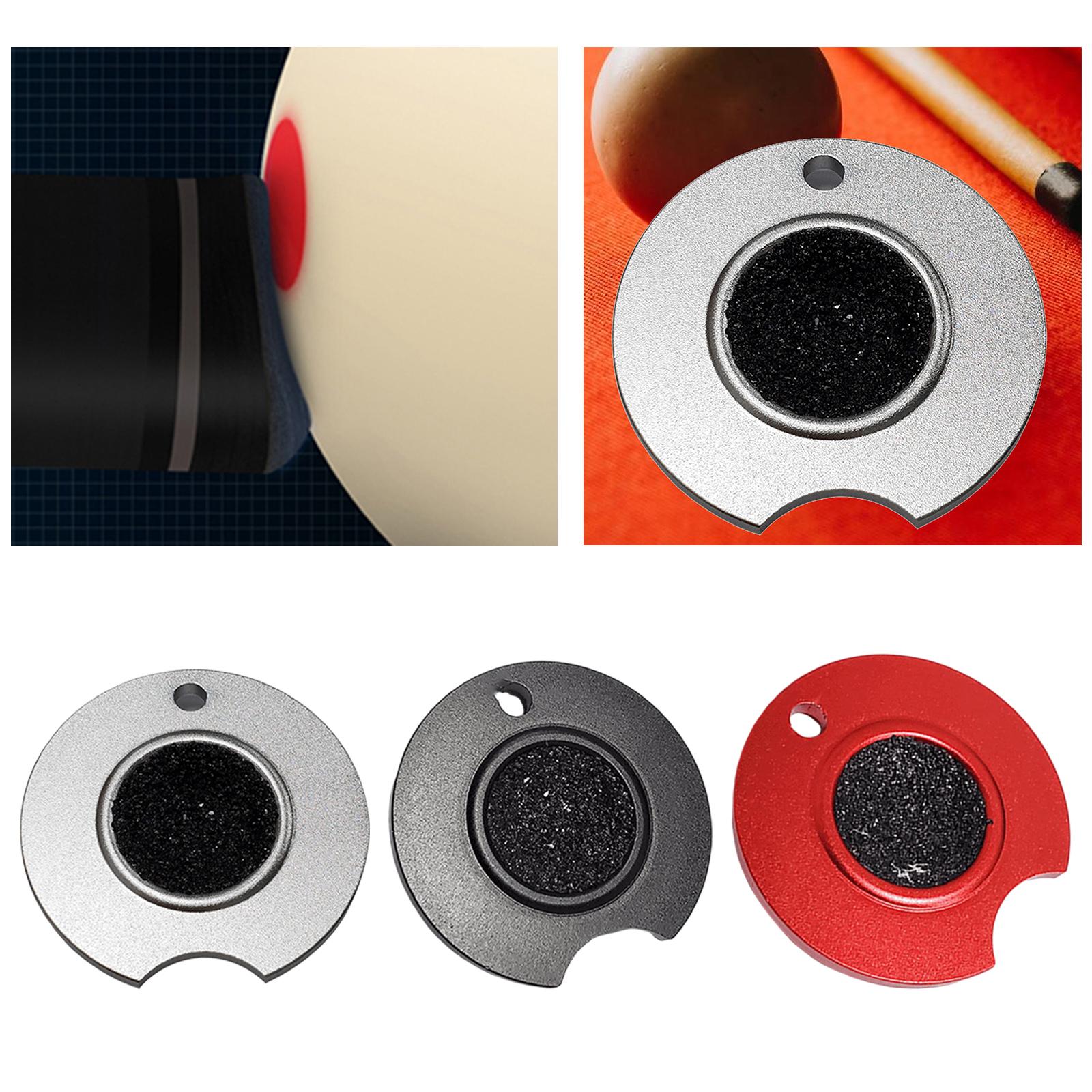 1x Shaper File Snooker Scrub Burnisher Cue Tip Sander for Billiard Pool Silver