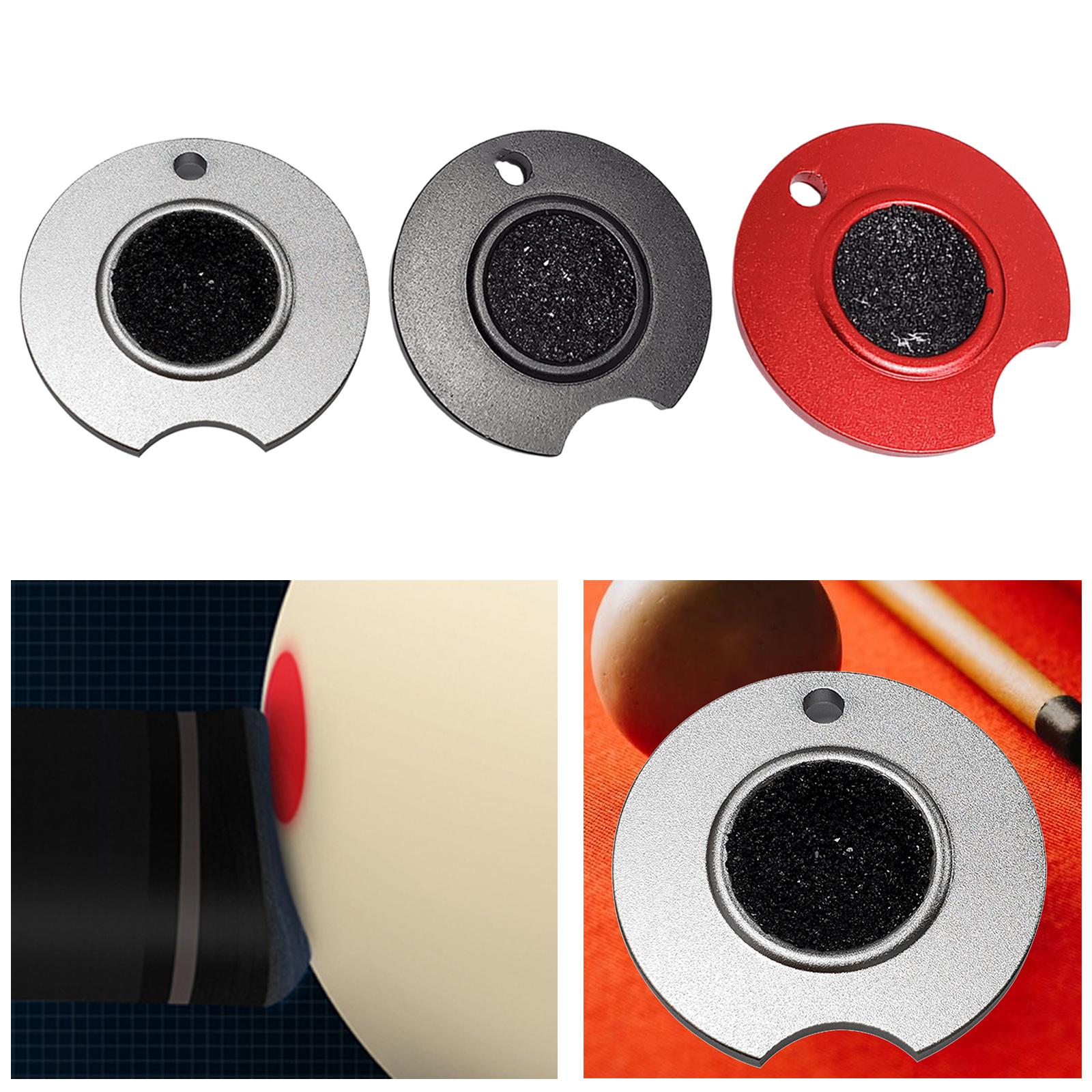 1x Shaper File Snooker Scrub Burnisher Cue Tip Sander for Billiard Pool Silver