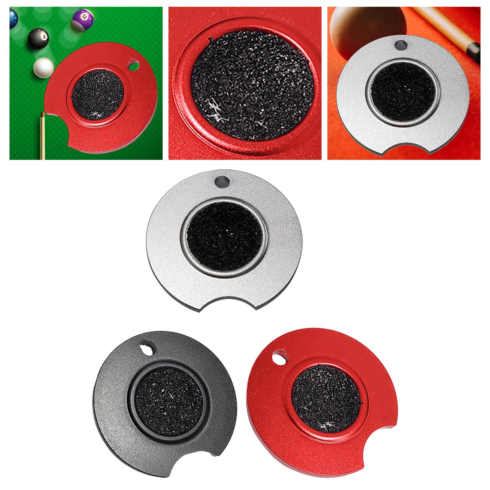 1x Shaper File Snooker Scrub Burnisher Cue Tip Sander for Billiard Pool Silver