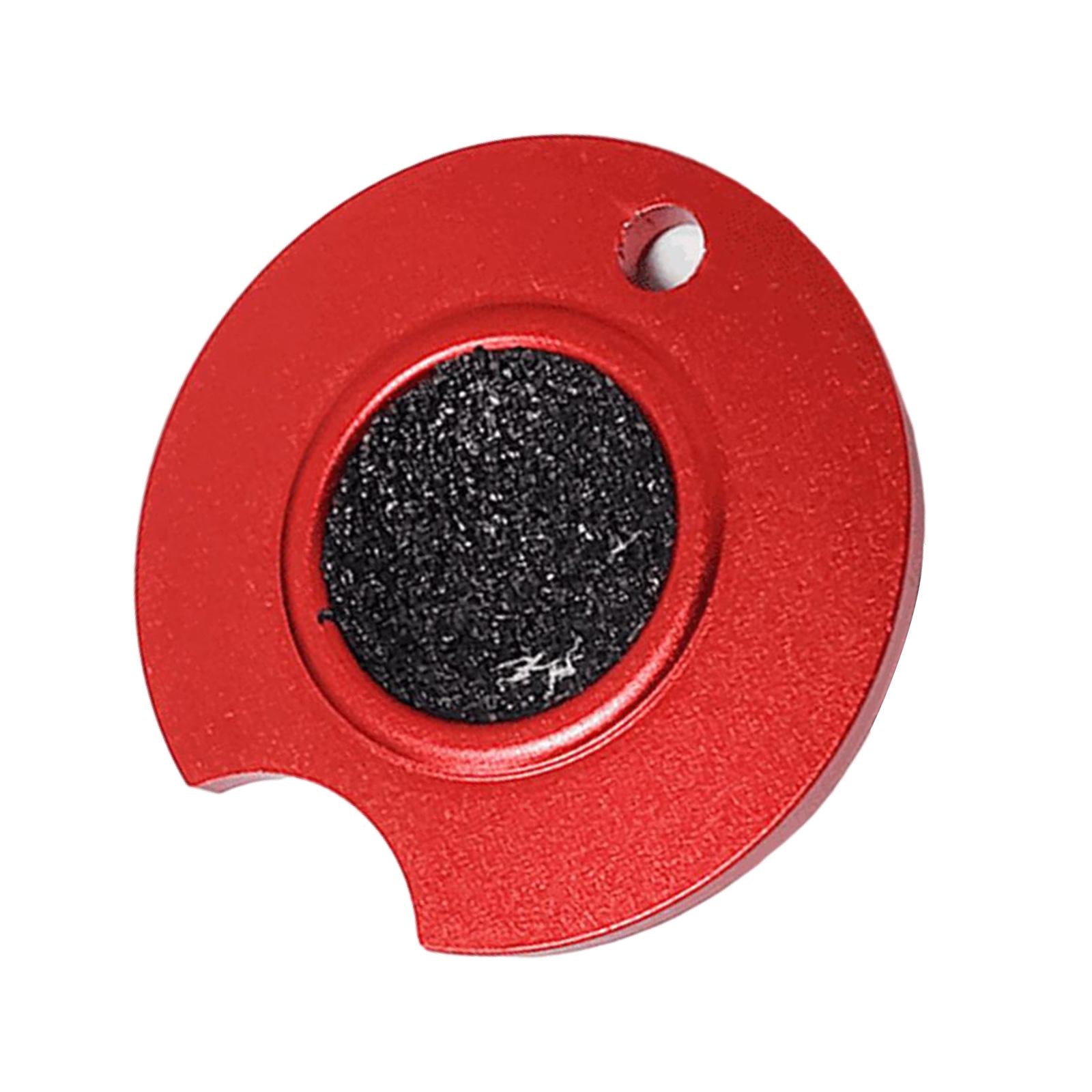 1x Shaper File Snooker Scrub Burnisher Cue Tip Sander for Billiard Pool Red