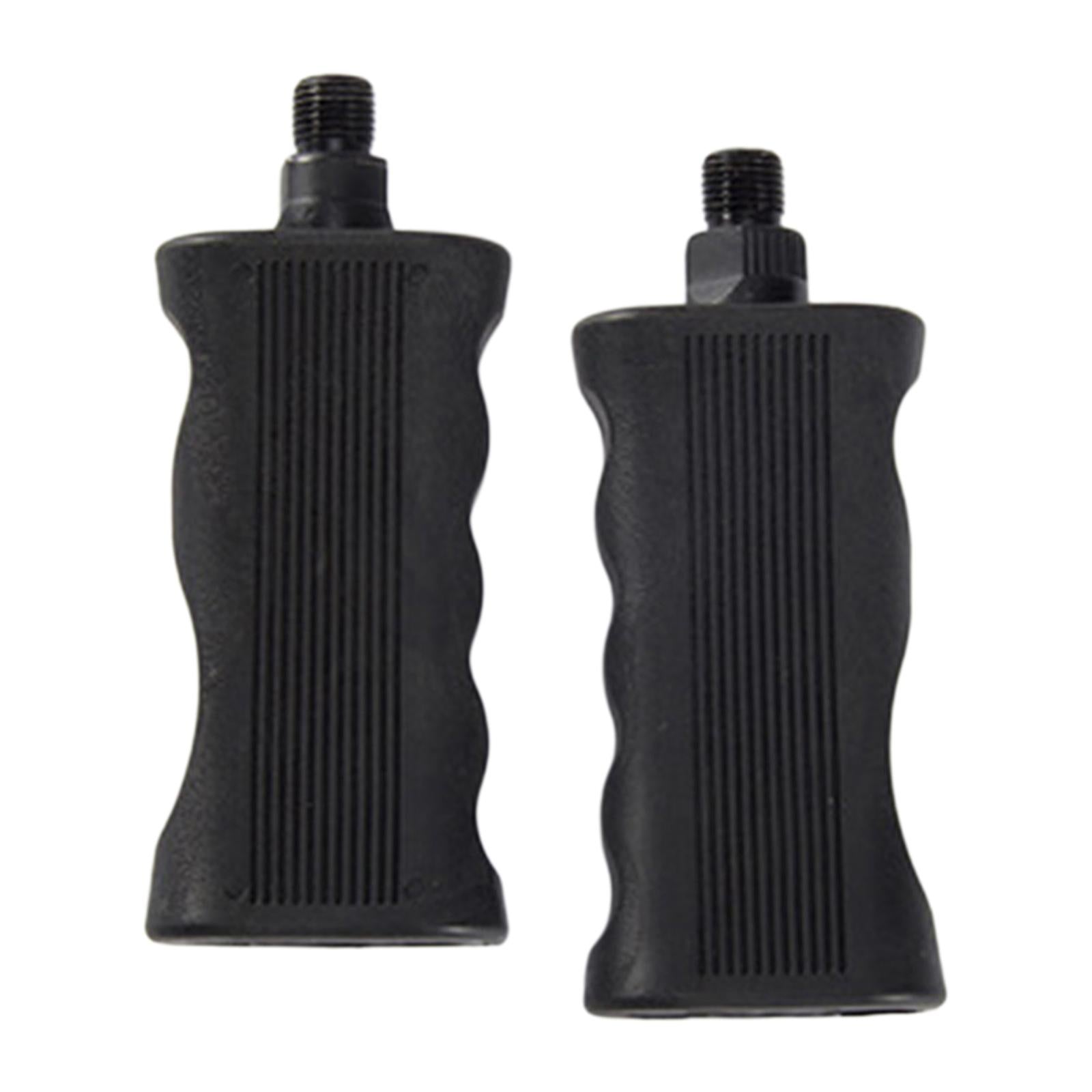 1 Pair Mini Exercise Bike Pedals Home Gym Replacement Short 12.7mm spindle