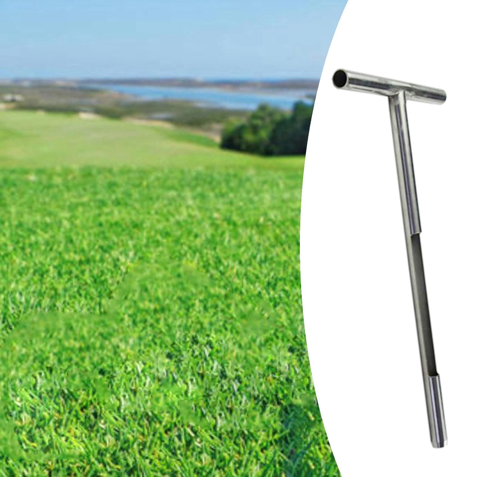 20 inch Soil Sampler Probe T-Style Handle Soil Test Kits Outdoor Plant Care
