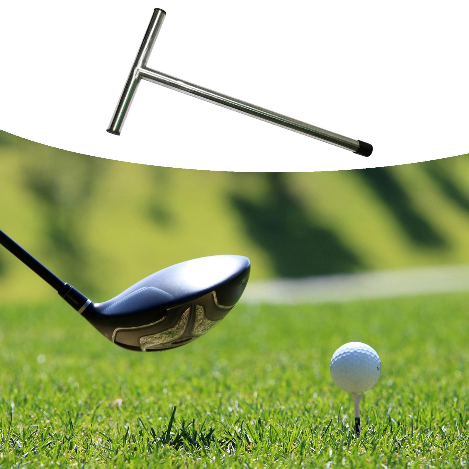 20 inch Soil Sampler Probe T-Style Handle Soil Test Kits Outdoor Plant Care